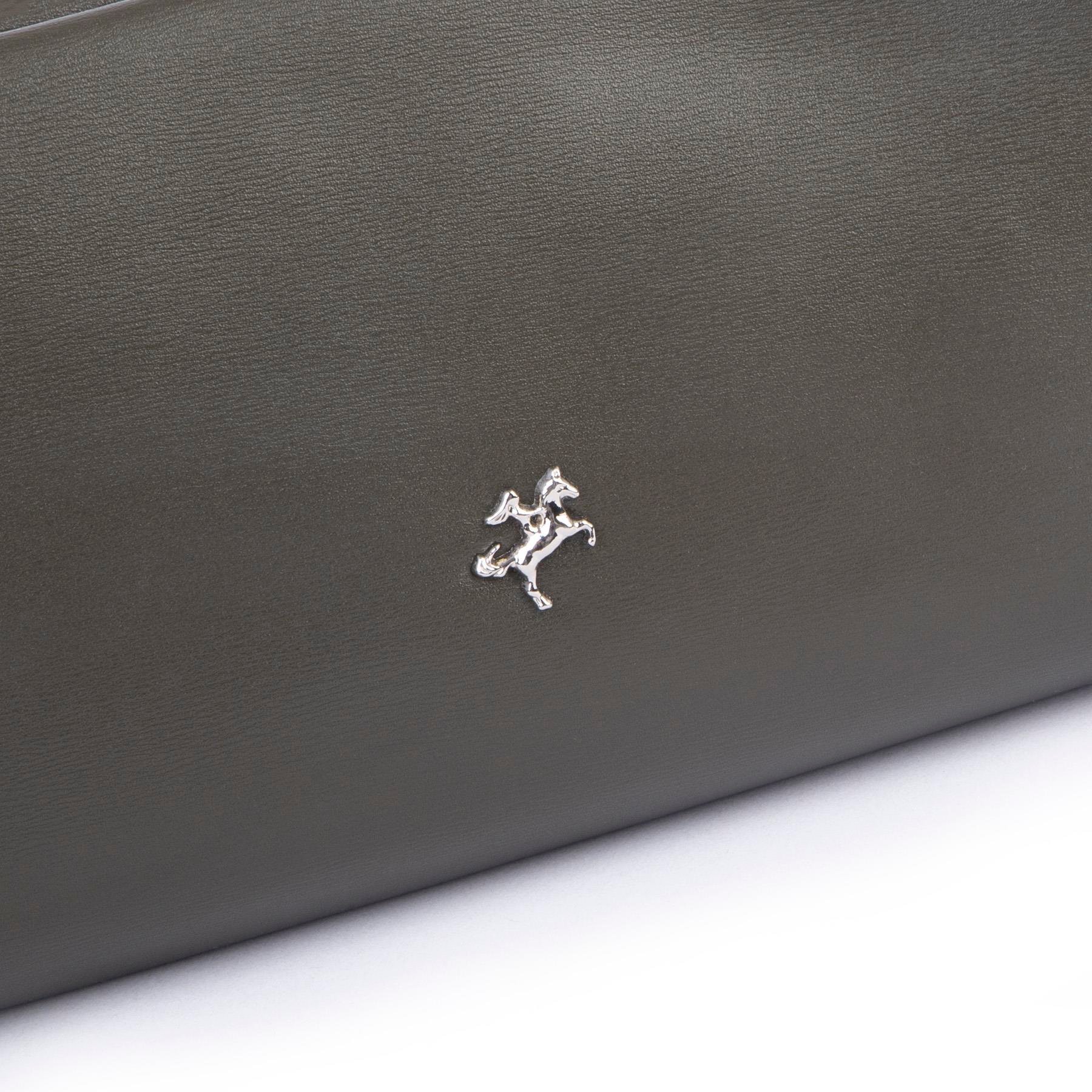 Nas Bag Kadın Basic Baget Omuz ve Çapraz Çanta Haki Kımera (27x12 cm )