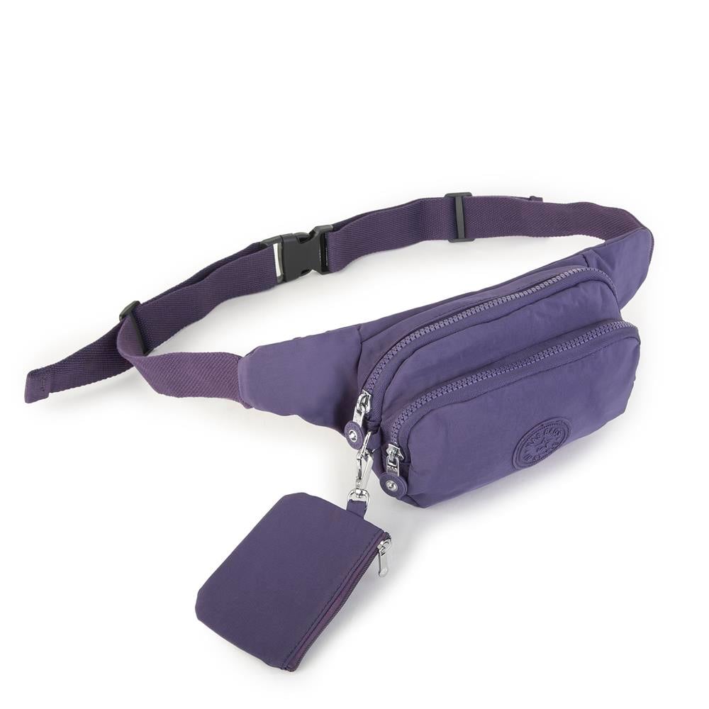 Nas Bag Kadın Bel Ve Body Bag  Koyu Mor