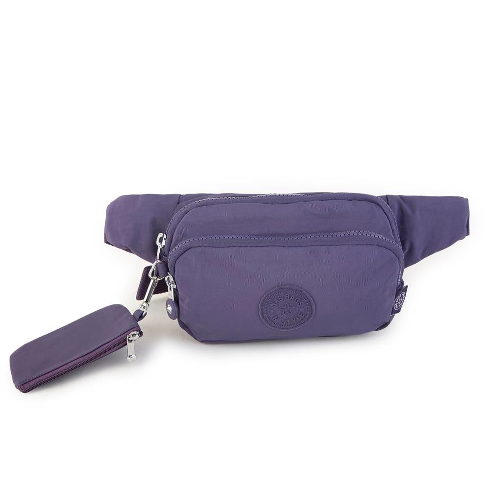 Nas Bag Kadın Bel Ve Body Bag  Koyu Mor