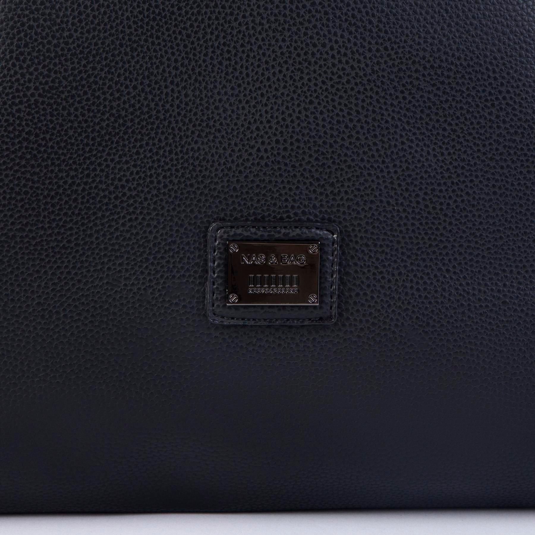 Nas Bag Kadın Büyük Boy Omuz Çantası Siyah Lopez