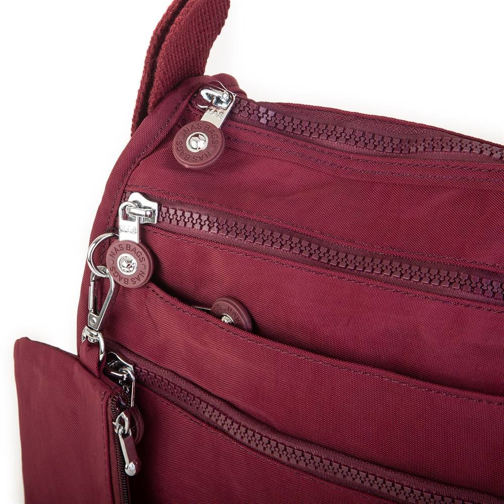Nas Bag Kadın Çapraz Çanta Bordo