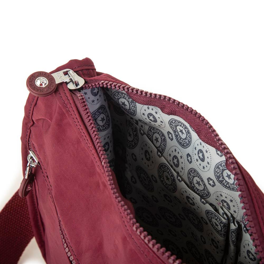 Nas Bag Kadın Çapraz Çanta Bordo
