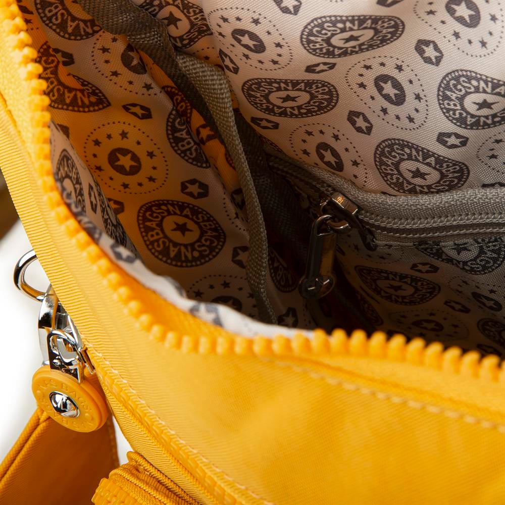 Nas Bag Kadın Çapraz Çanta  Hardal