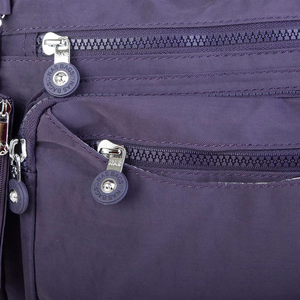 Nas Bag Kadın Çapraz Çanta Koyu Mor