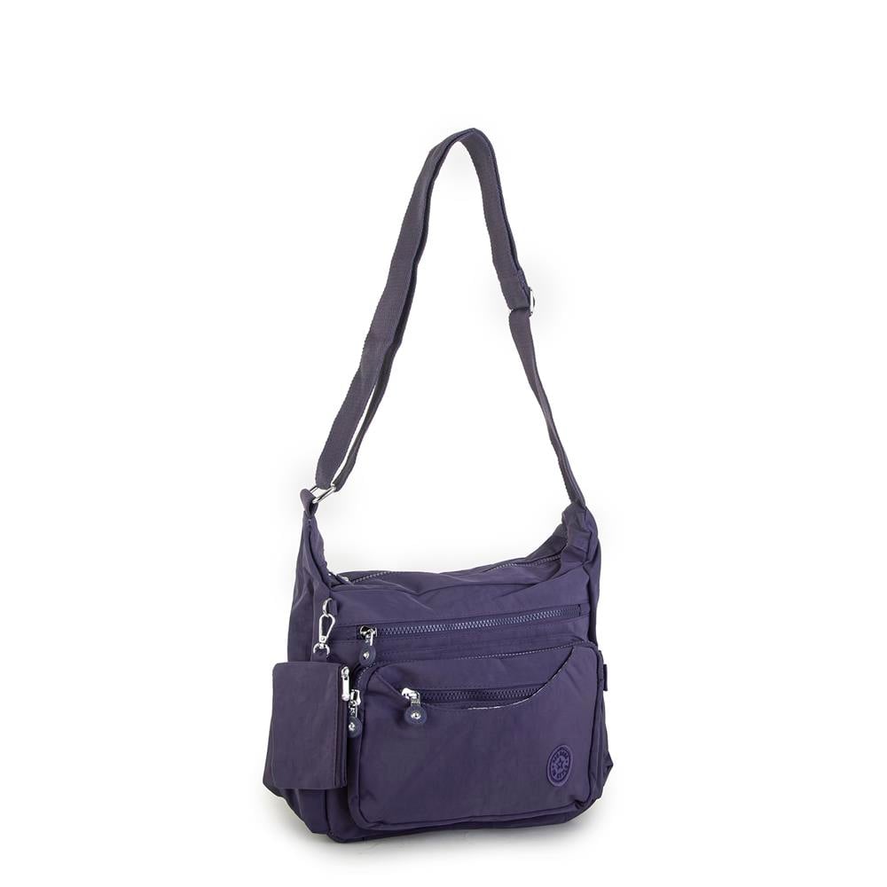Nas Bag Kadın Çapraz Çanta Koyu Mor