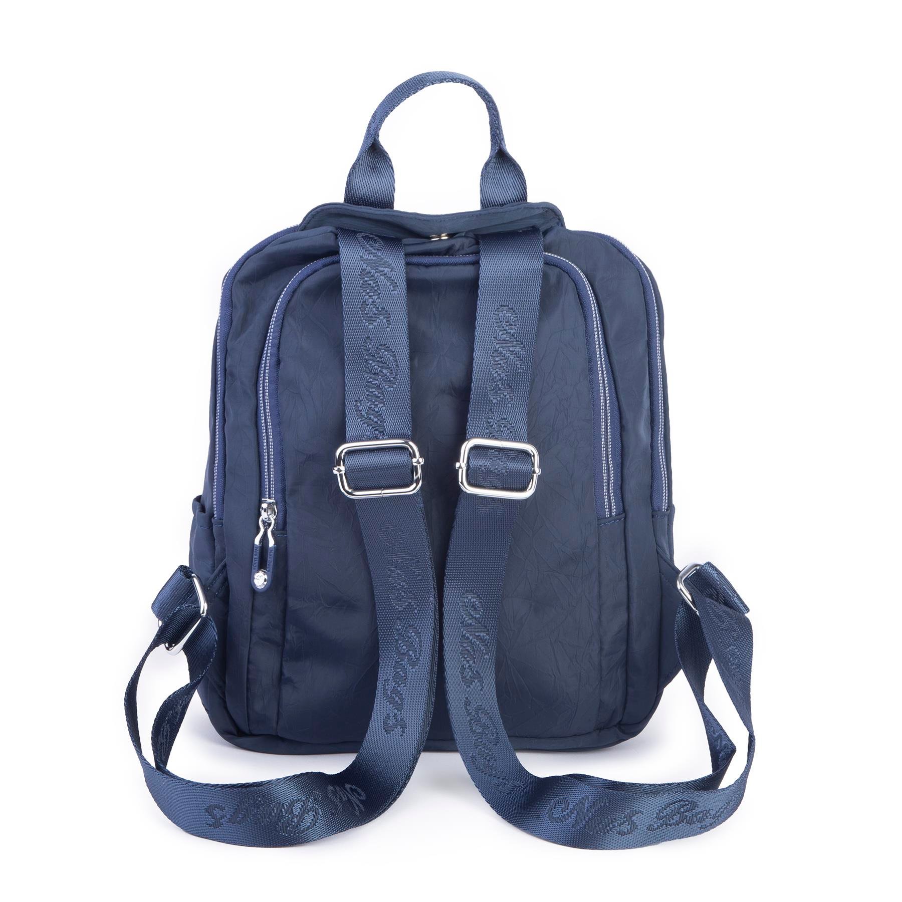 Nas Bag Kadın Çok Gözlü Su Geçirmez (water proof ) Ultra Hafif Sırt Çantası Lacivert