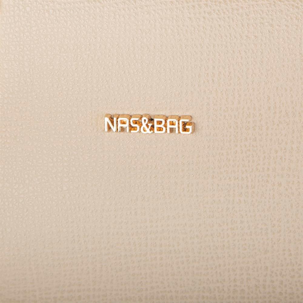 Nas Bag Kadın El Çantası Kum Liza