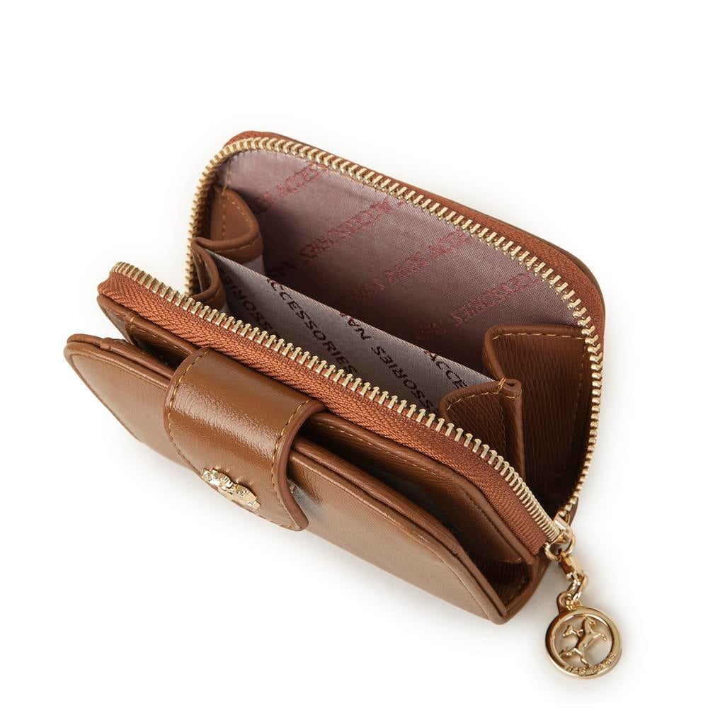 Nas Bag Kadın Küçük Cüzdan Taba Nero