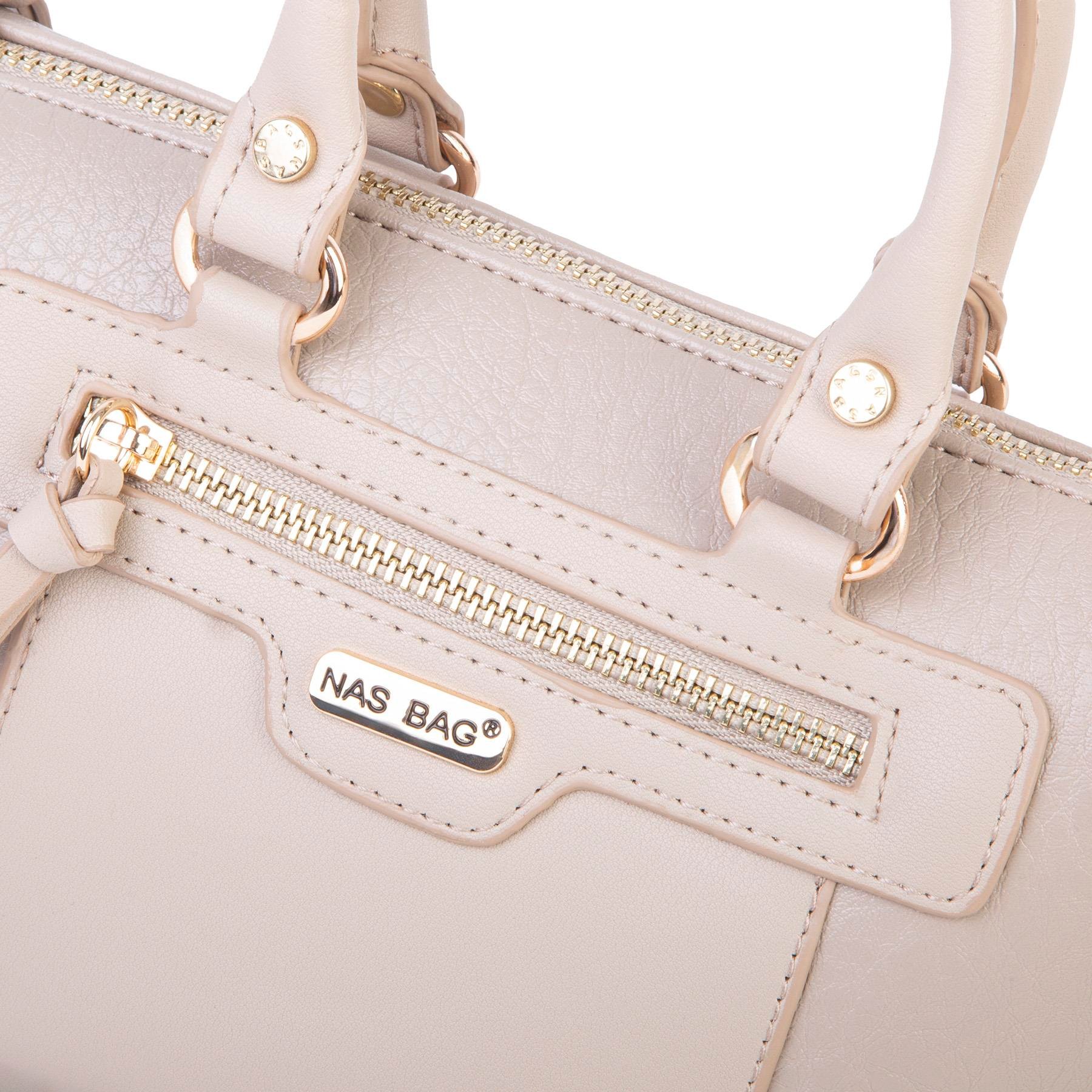 Nas Bag Kadın Mini El ve Postacı Çantası Kum Victoria