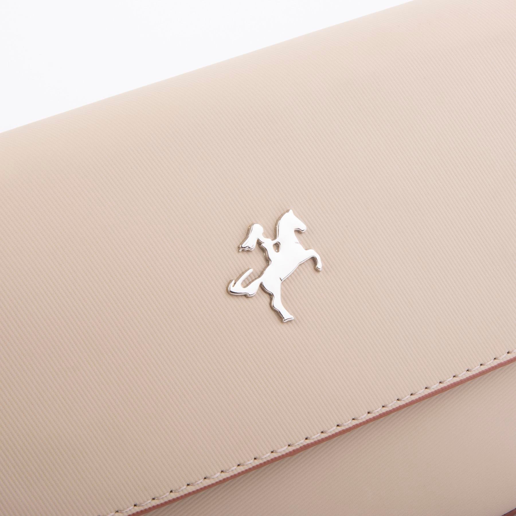 Nas Bag Kadın Postacı Çantası Çift Askılı Kum Taba Karaca  (22x16x5 cm)