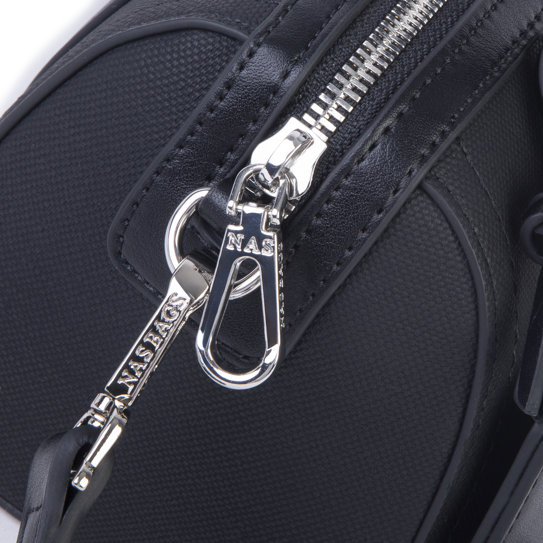 Nas Bag Kadın Premium Mini 2li set El Omuz ve Çapraz Çanta ile Cüzdan Seti Siyah