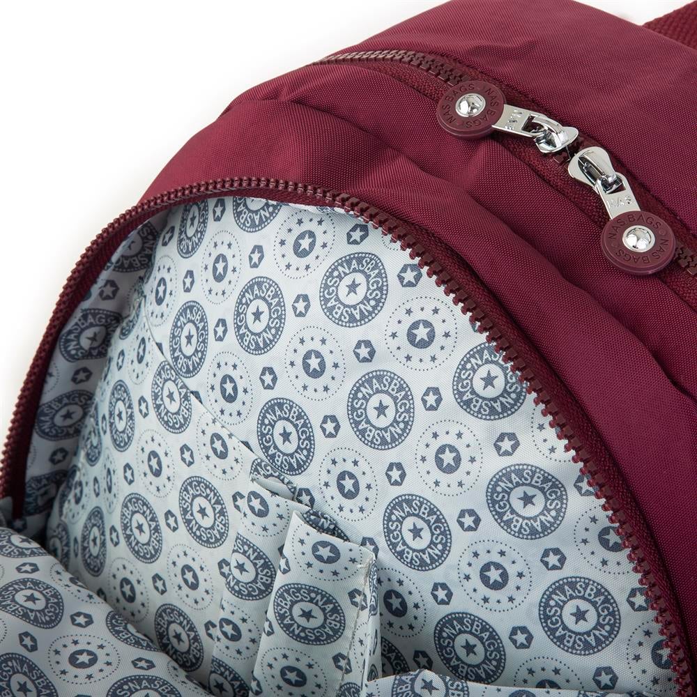 Nas Bag Kadın Sırt Çantası Bordo