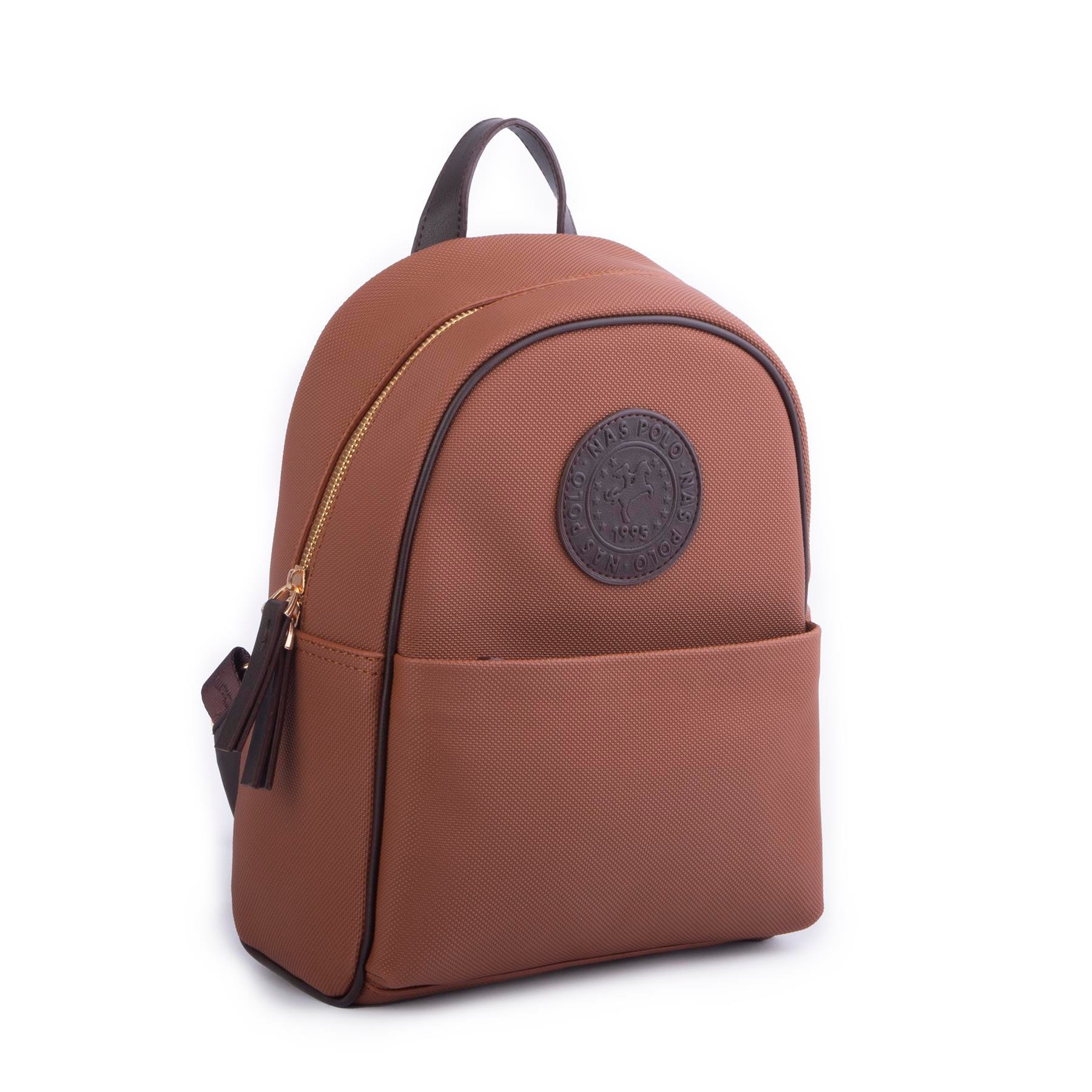 Nas Bag Kadın Spor Sırt Çantası Taba Kahve Lacst