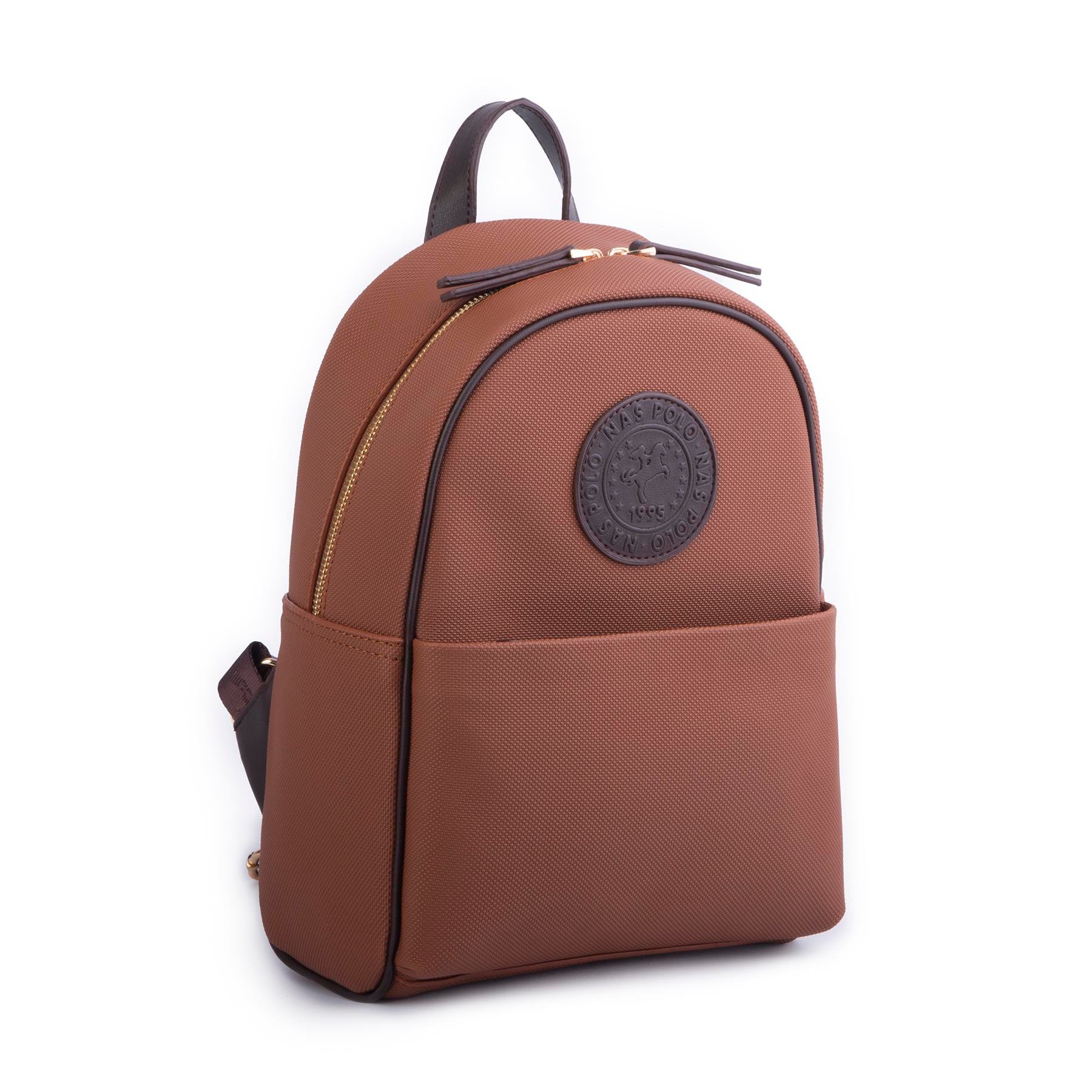 Nas Bag Kadın Spor Sırt Çantası Taba Kahve Lacst