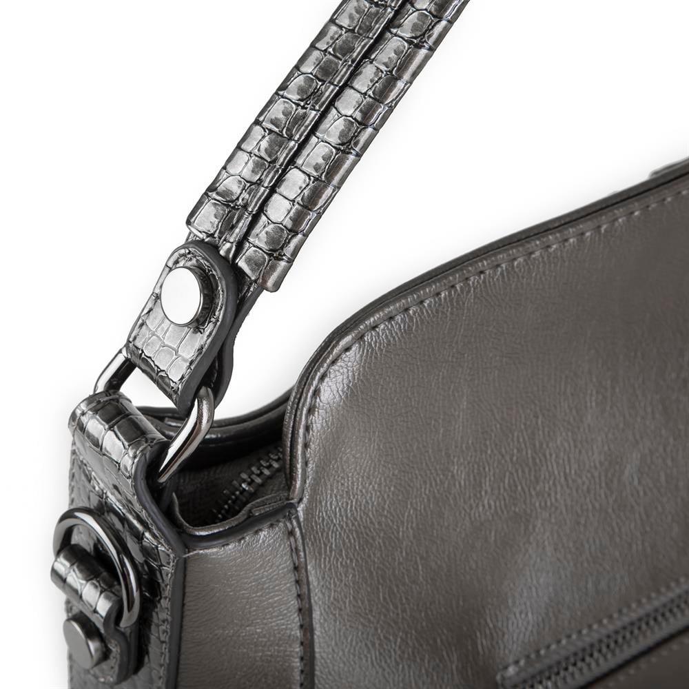 Nas Bag  Omuz Çantası Gri Nero