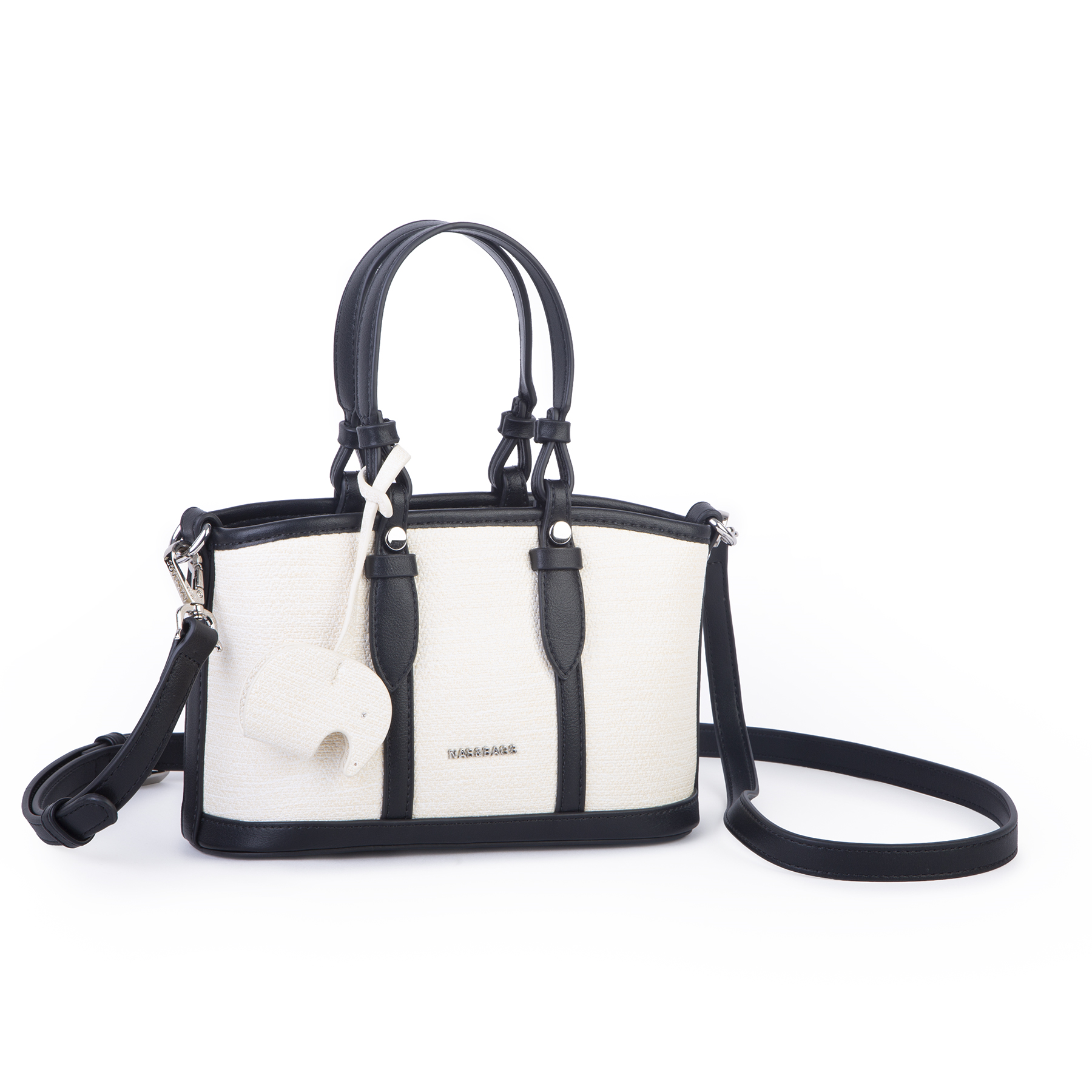 Nas Bag Premium 2 li Set El ve Çapraz Çanta ile Cüzdan Takım Siyah