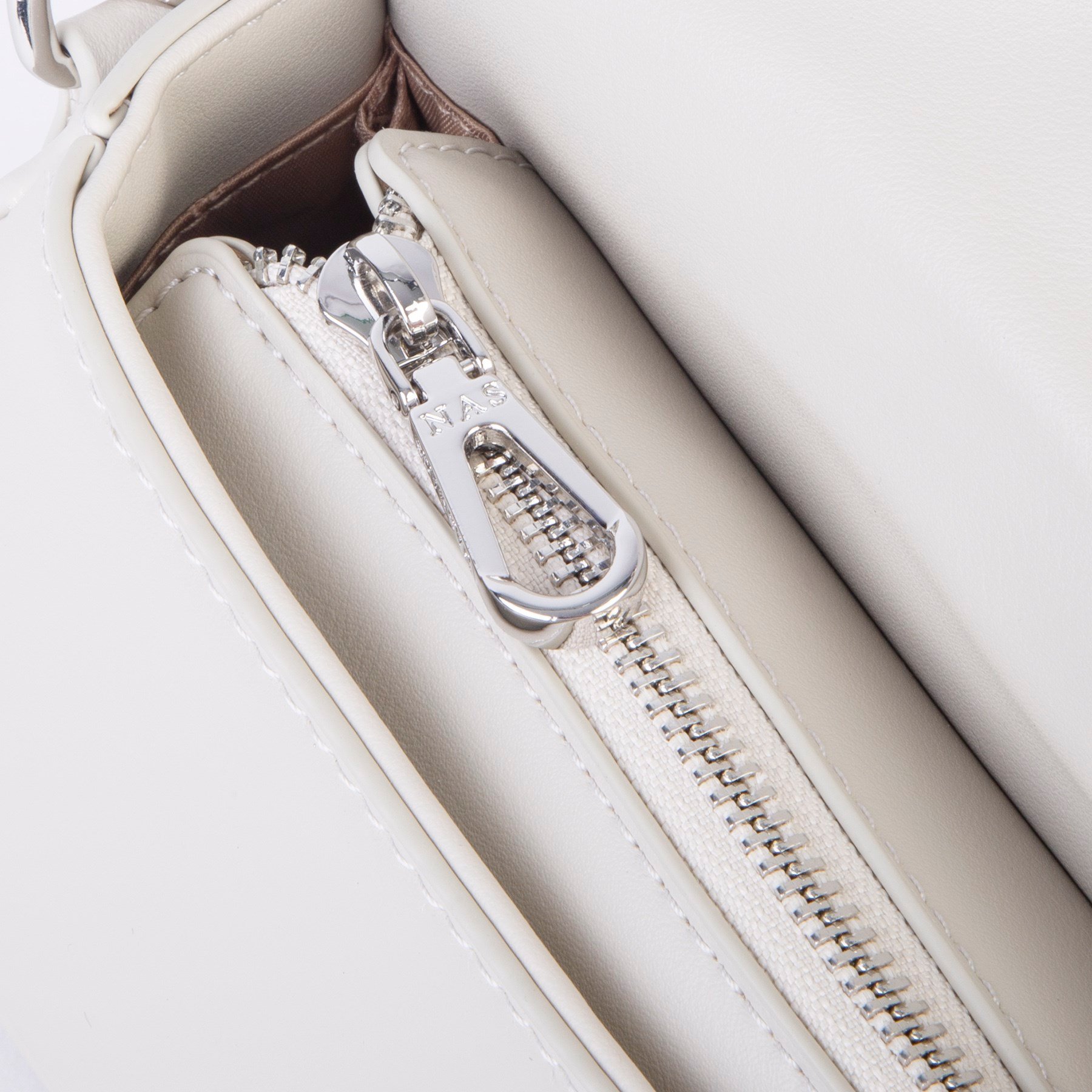 Nas Bag Premium Seri Mini 2li Set Çapraz El ve Cüzdan Seti Kum