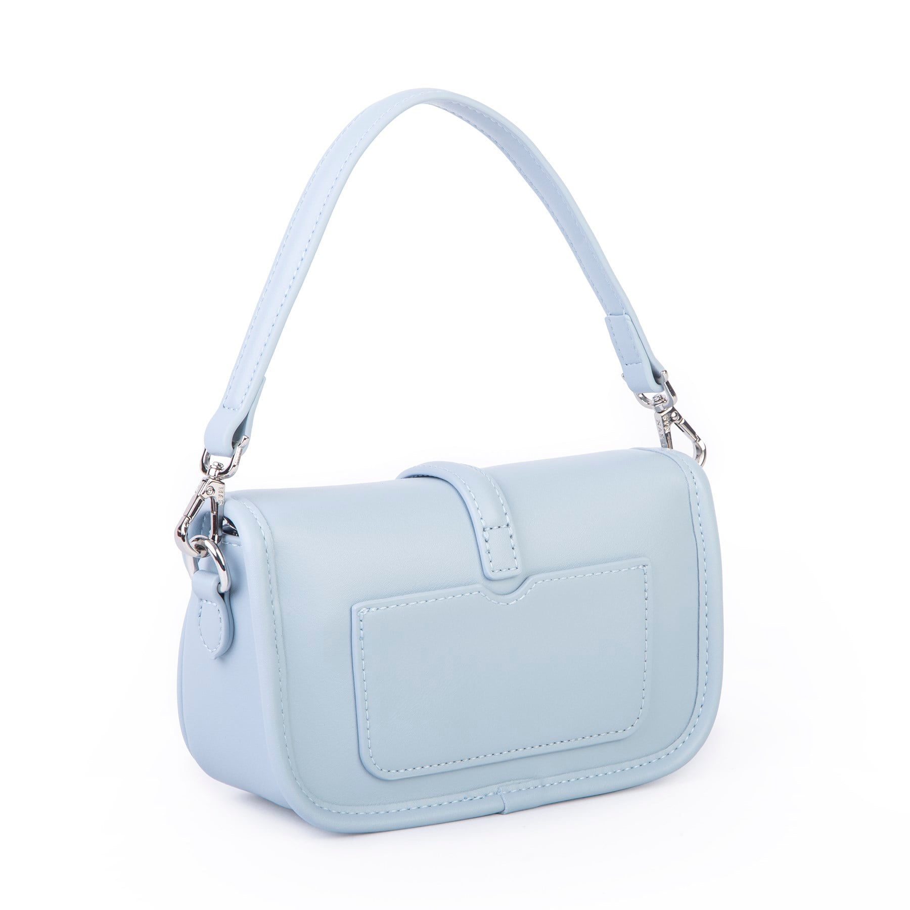 Nas Bag Premium Seri Mini 2li Set Çapraz El ve Cüzdan Seti Mavi