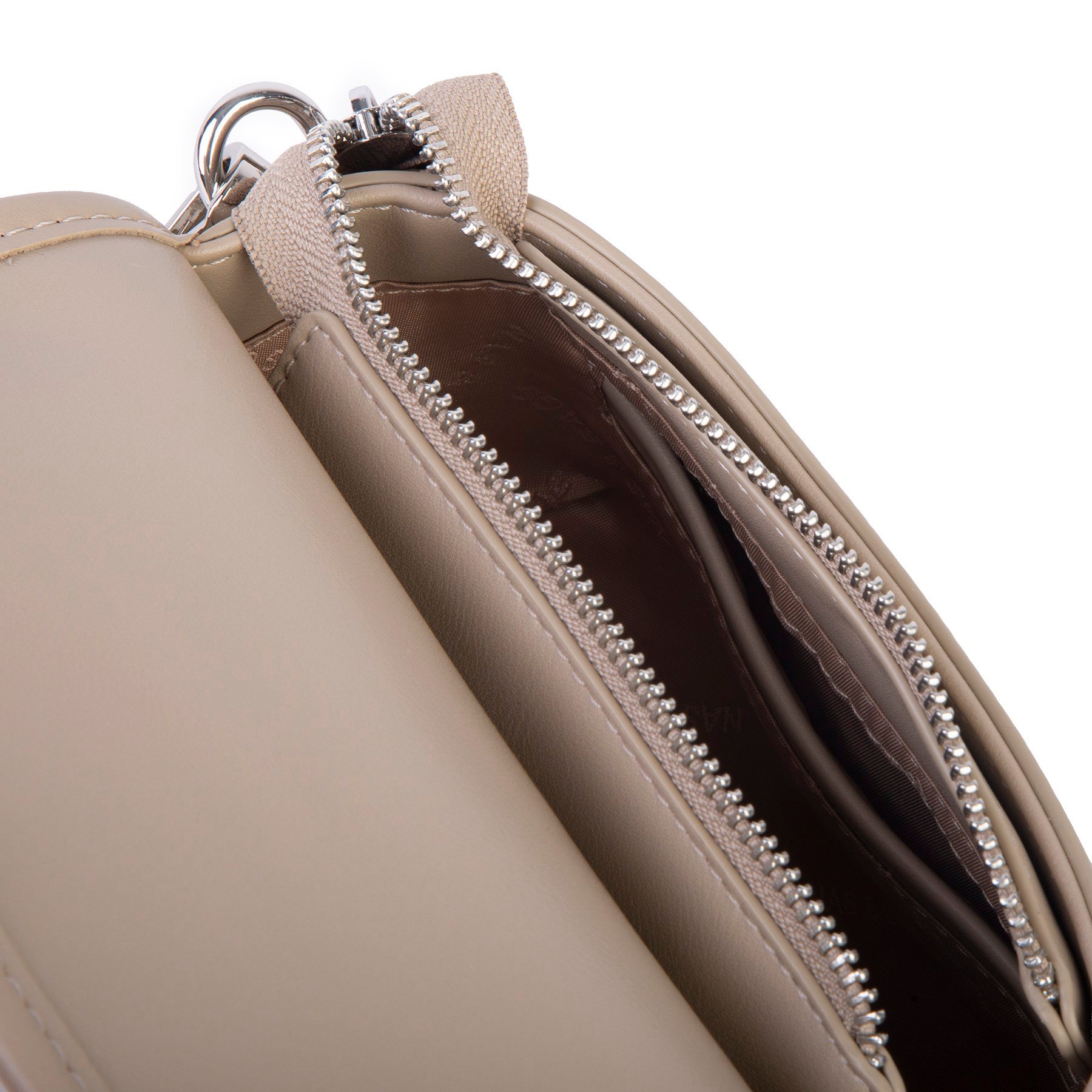 Nas Bag Premium Seri Mini 2li Set Çapraz El ve Cüzdan Seti Vizon