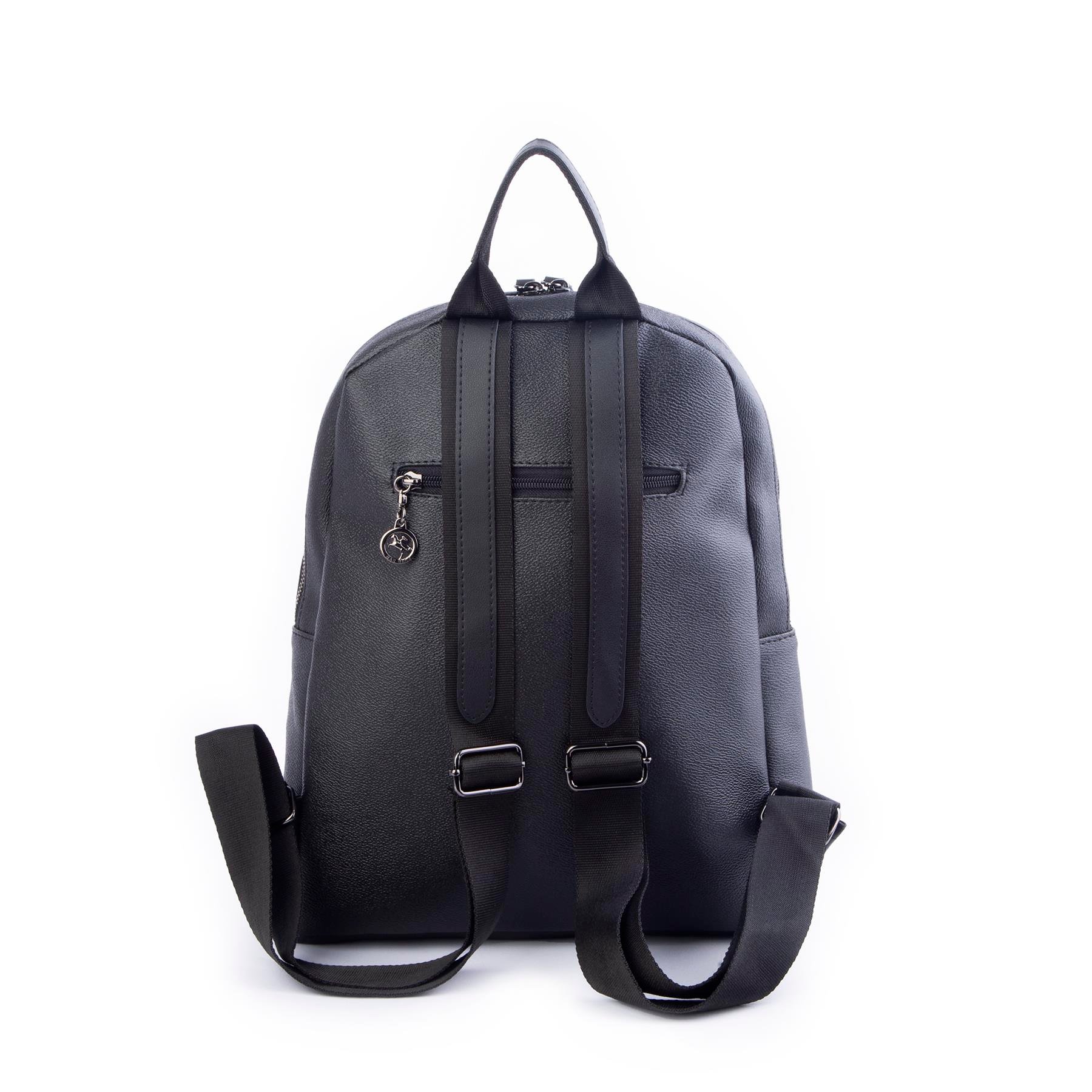 Nas Bag Unisex Büyük Boy Sırt Çantası Tablet Koruma Tasarımı Siyah Mercan 