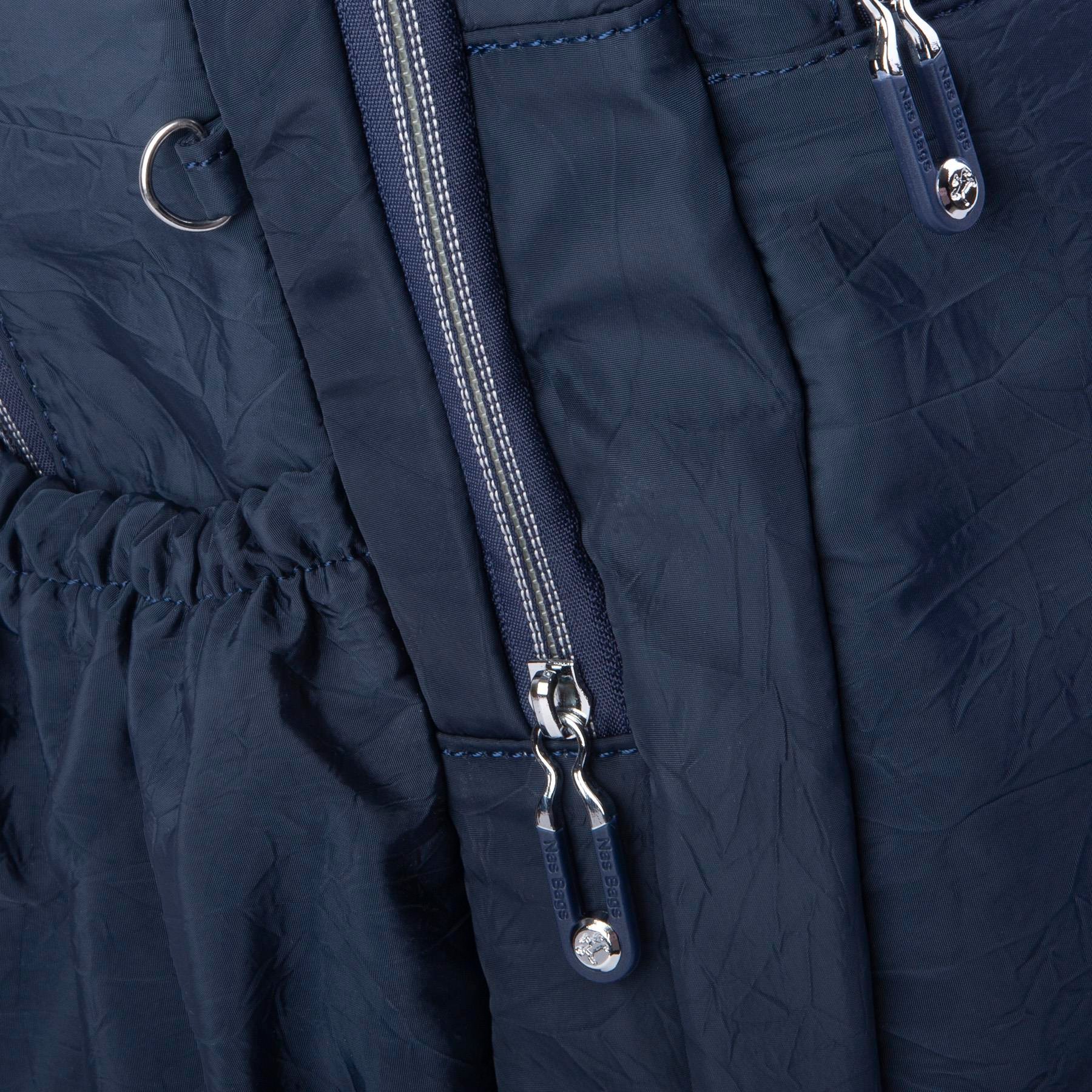 Nas Bag Unisex Büyük Boy Su Geçirmez (waterproof) Hafif Sırt Çantası Çok Gözlü Lacivert