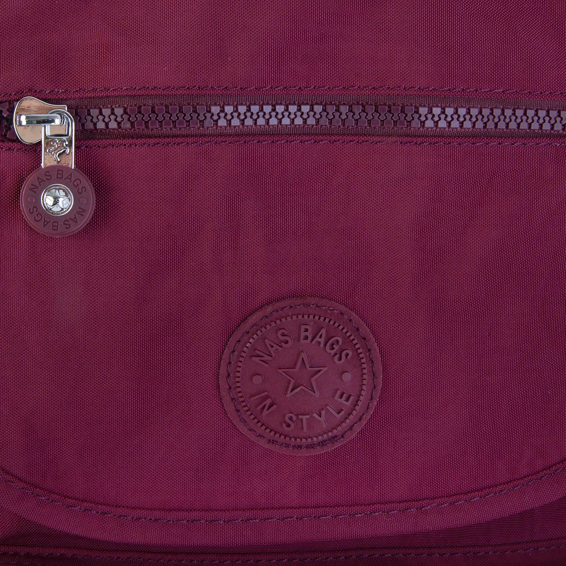 Nas Bag Unisex Büyük Boy  Zararlı Kimyasal İçermeyen Waterproof Sırt Çantası Bordo