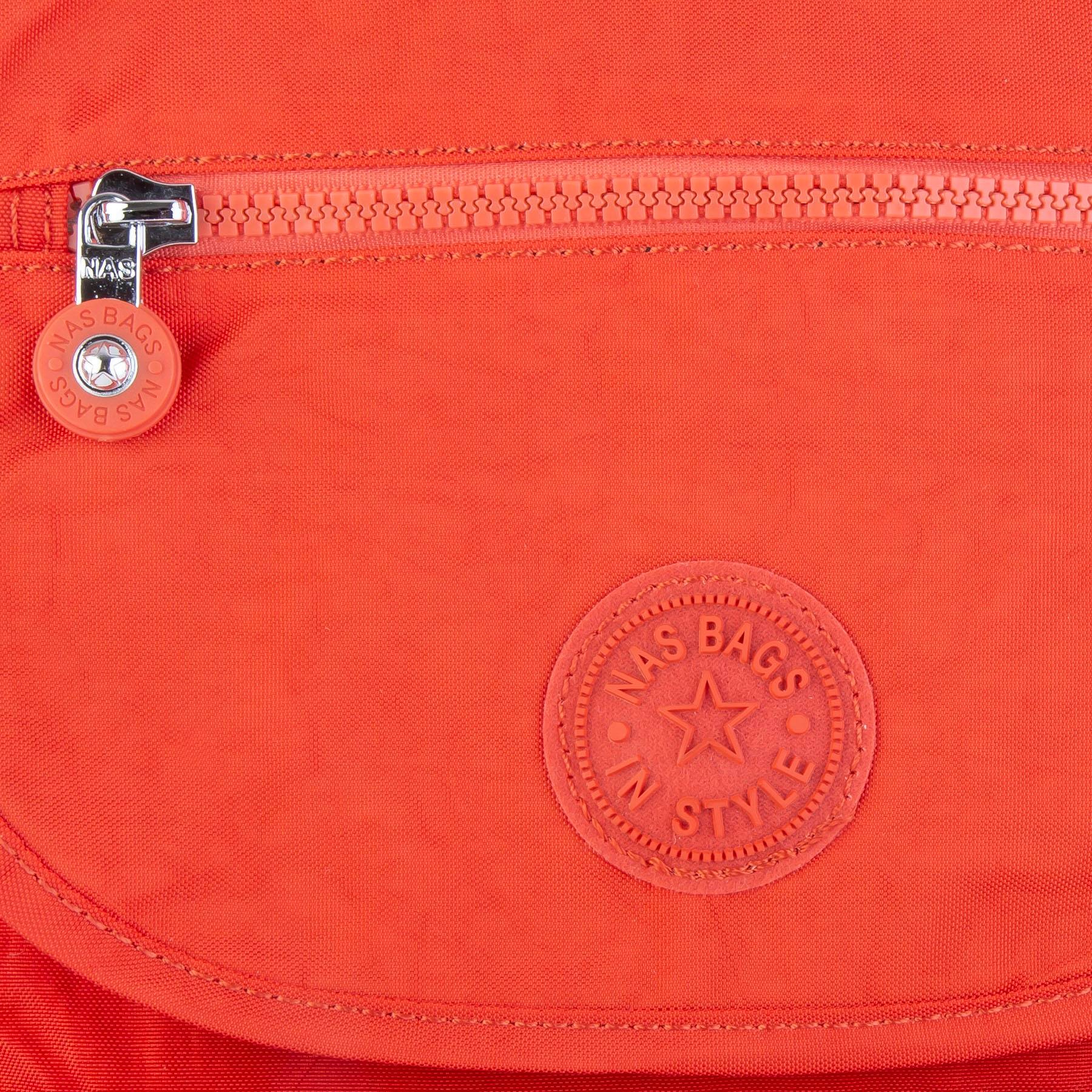 Nas Bag Unisex Büyük Boy  Zararlı Kimyasal İçermeyen Waterproof Sırt Çantası Turuncu