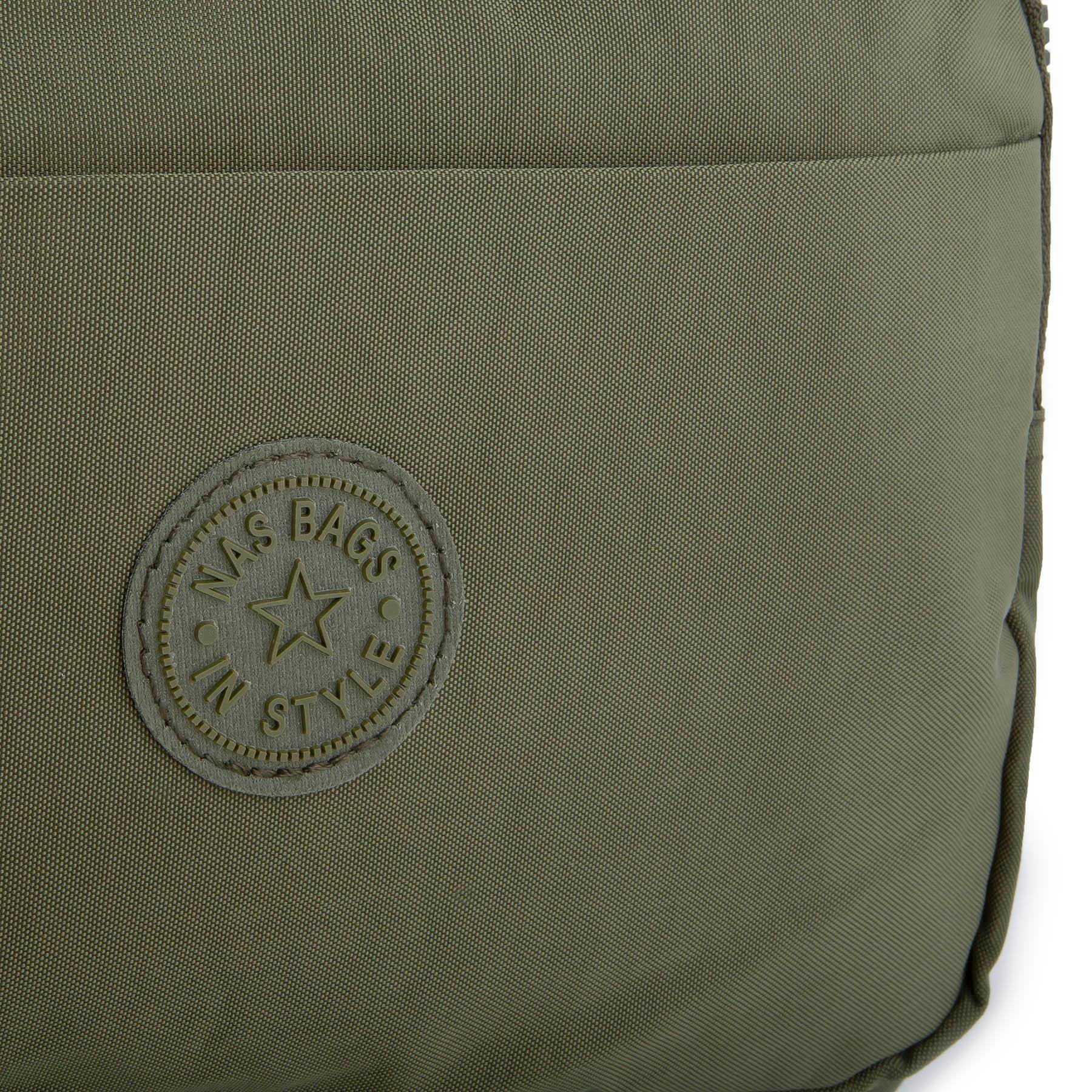 Nas Bag Unisex Zararlı Kimyasal İçermeyen Waterproof Sırt Çantası Koyu Yeşil (35x47x20 cm)
