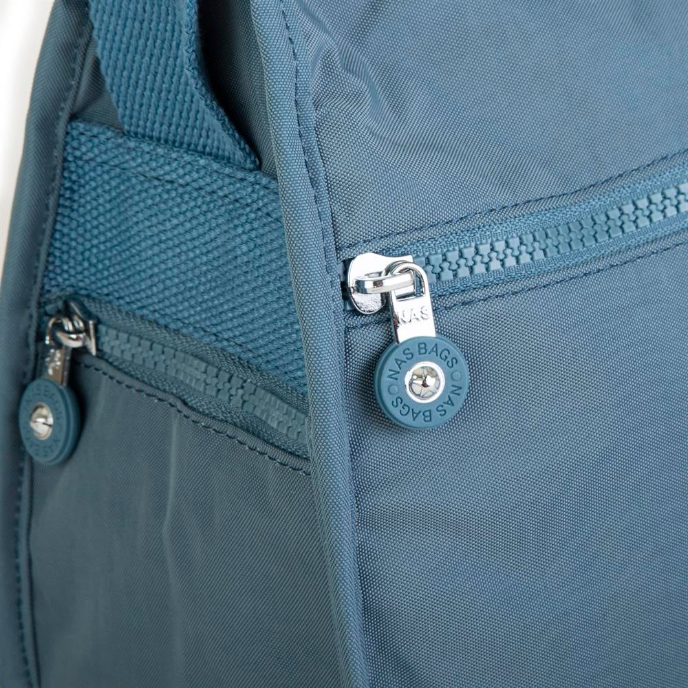 Nas Bag Unisex Zararlı Kimyasal İçermeyen Su İtici Özellikte Çapraz Çanta Kot