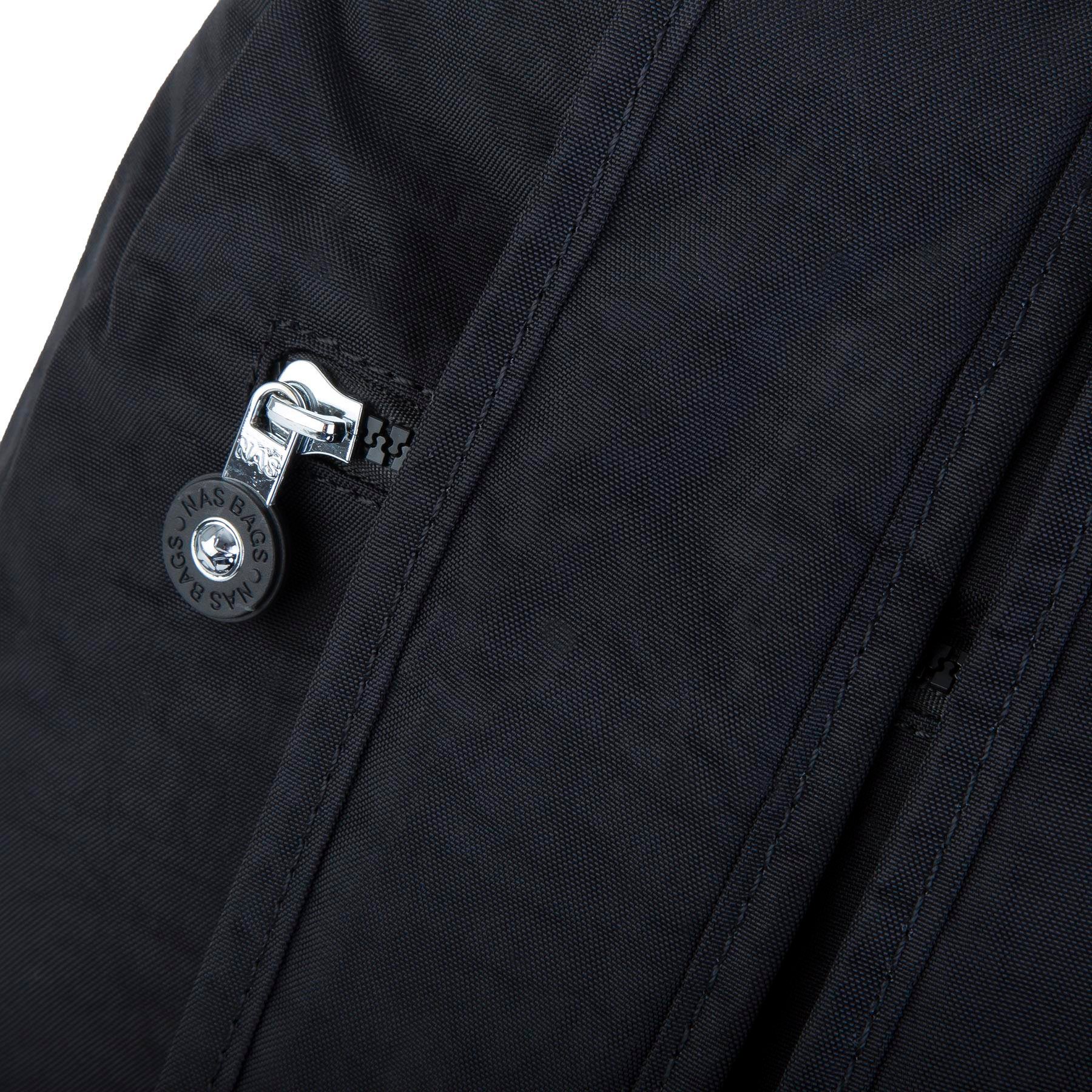 Nas Bag Unisex Zararlı Kimyasal İçermeyen Waterproof Sırt Çantası Siyah
