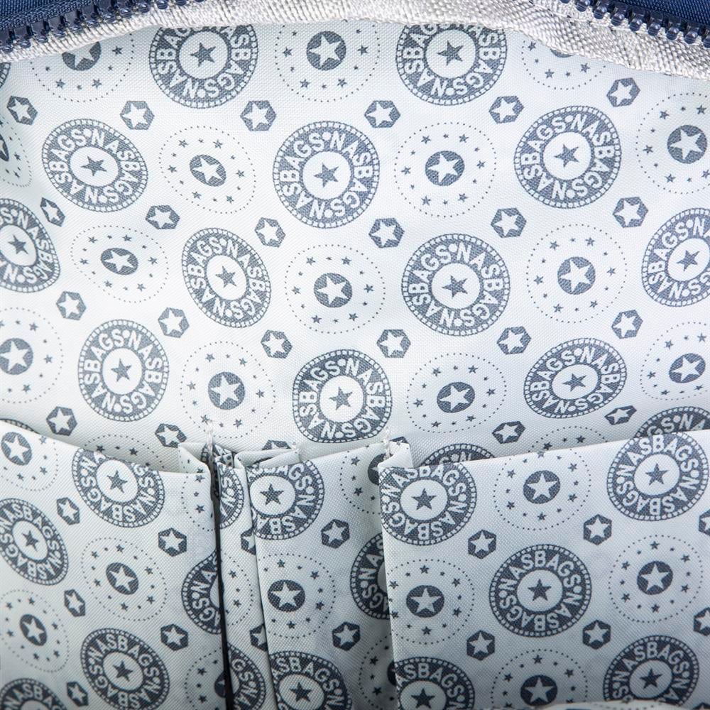 Nas Bag Unisex Zararlı Kimyasal İçermeyen Waterproof Sırt Çantası Lacivert