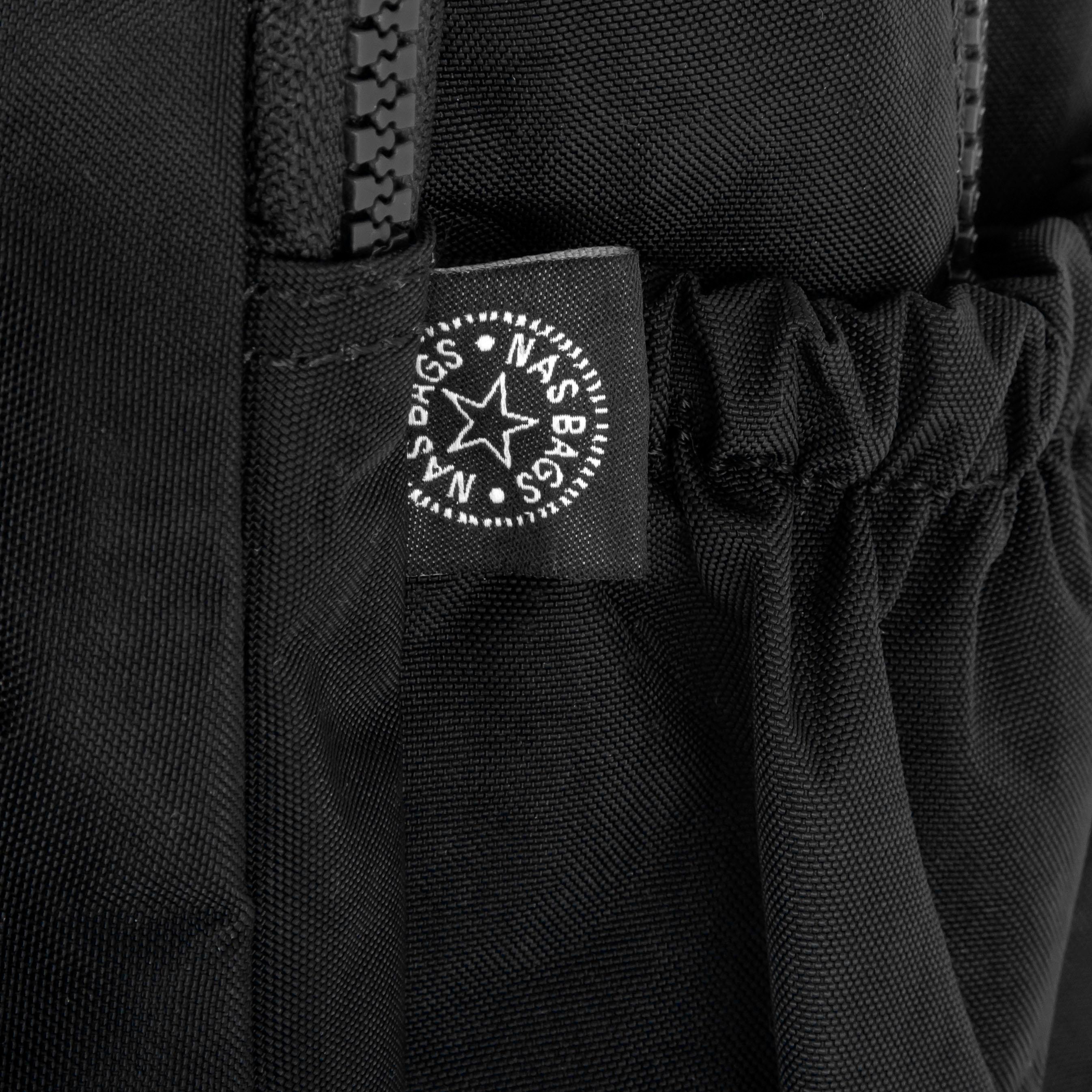 Nas Bag Unisex Zararlı Kimyasal İçermeyen Waterproof Sırt Çantası Siyah