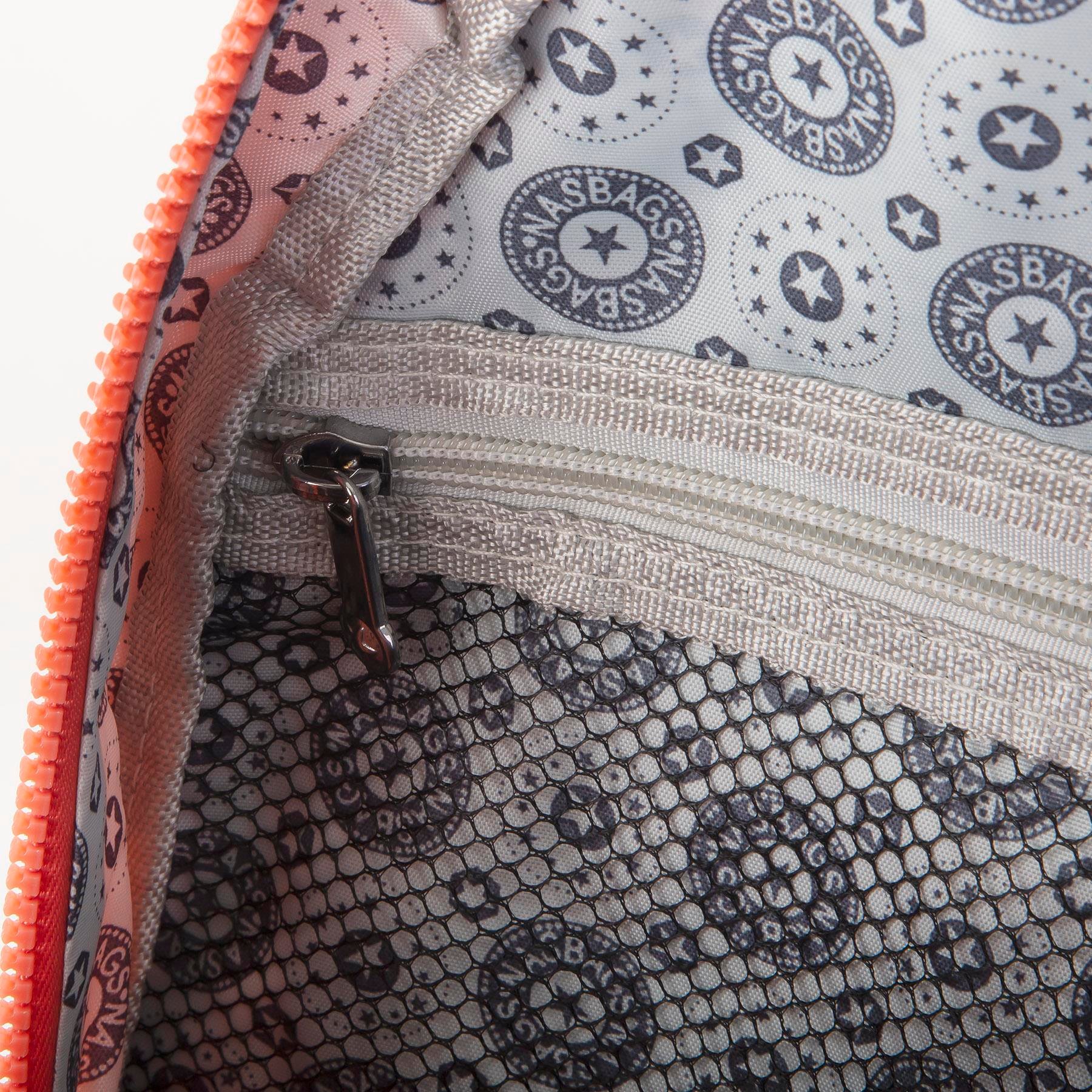 Nas Bag Unisex Zararlı Kimyasal İçermeyen Waterproof Sırt Çantası Somon