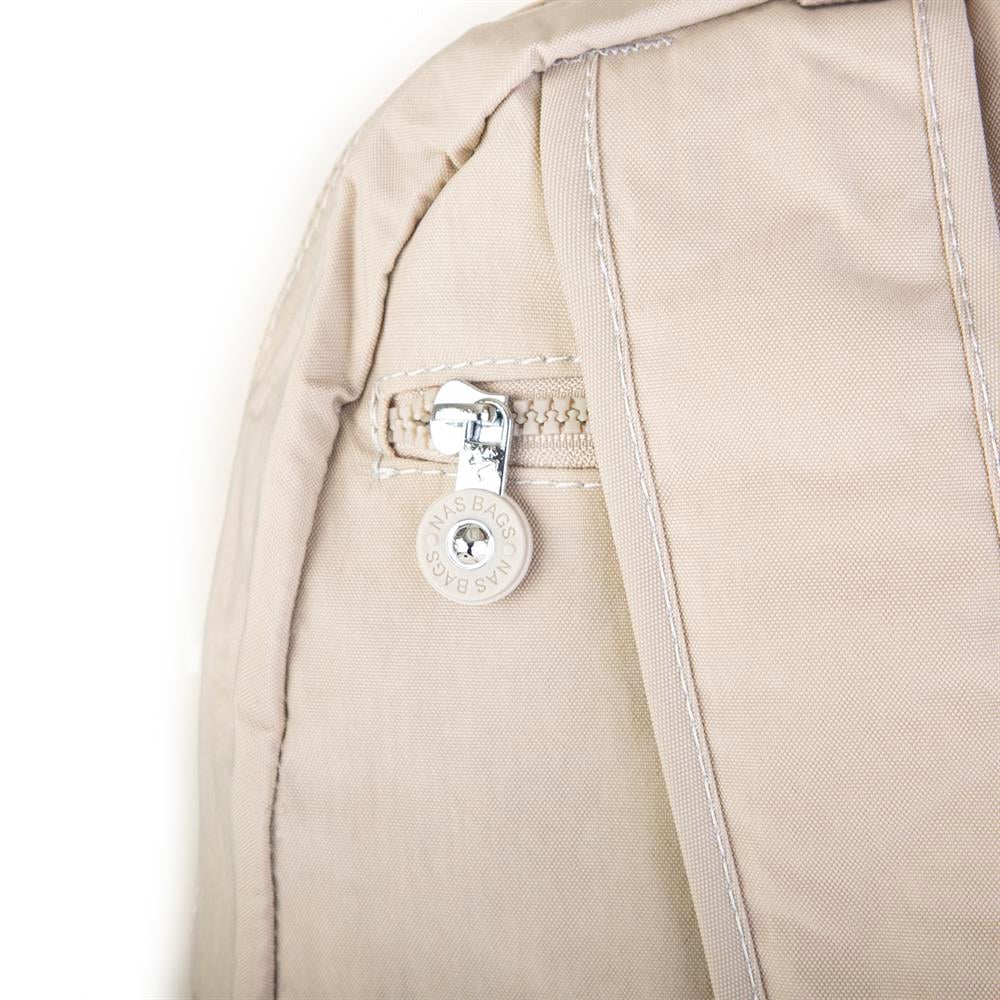 Nas Bag Unisex Zararlı Kimyasal İçermeyen Waterproof Sırt Çantası Kum