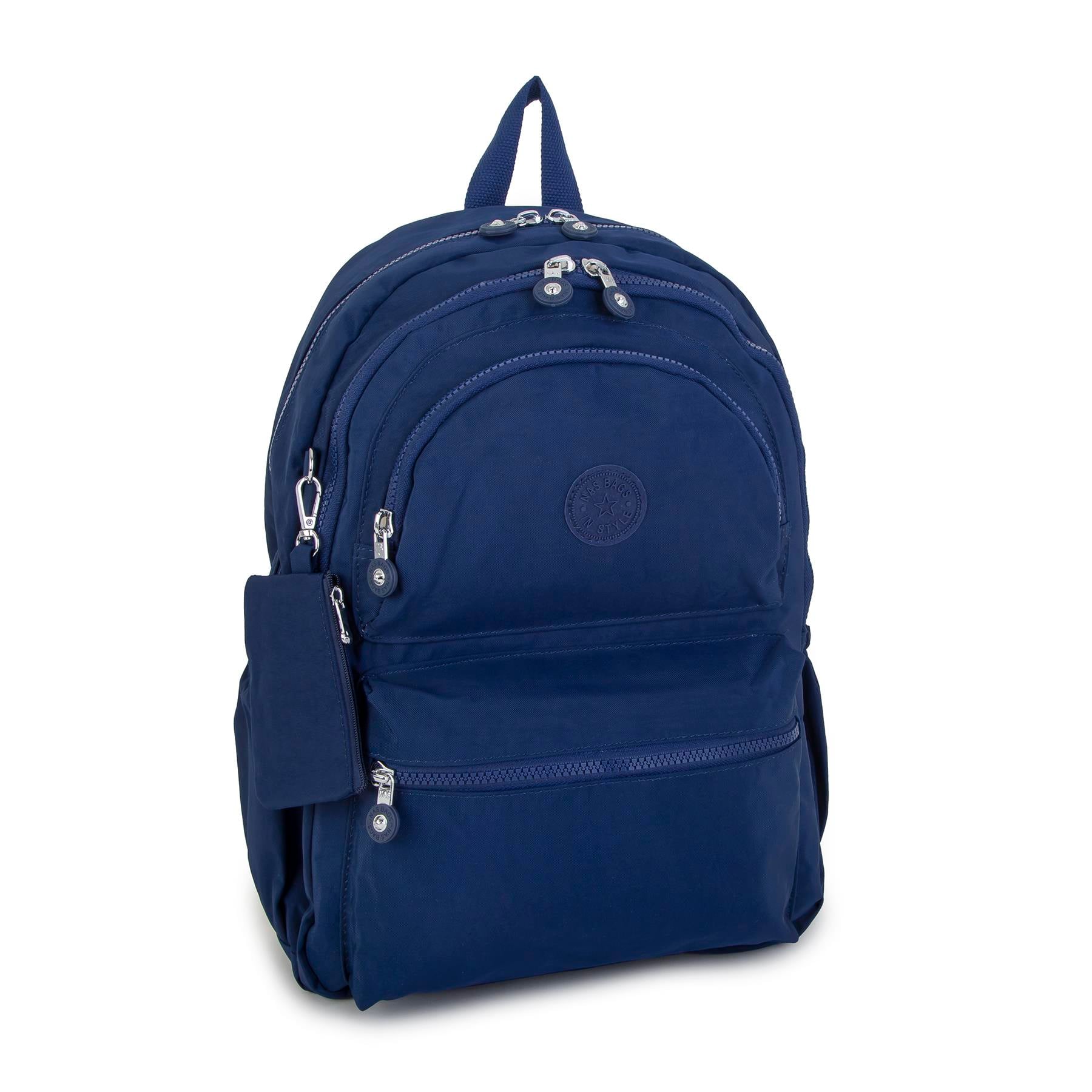 Nas Bag Unisex Zararlı Kimyasal İçermeyen Waterproof Sırt Çantası Lacivert