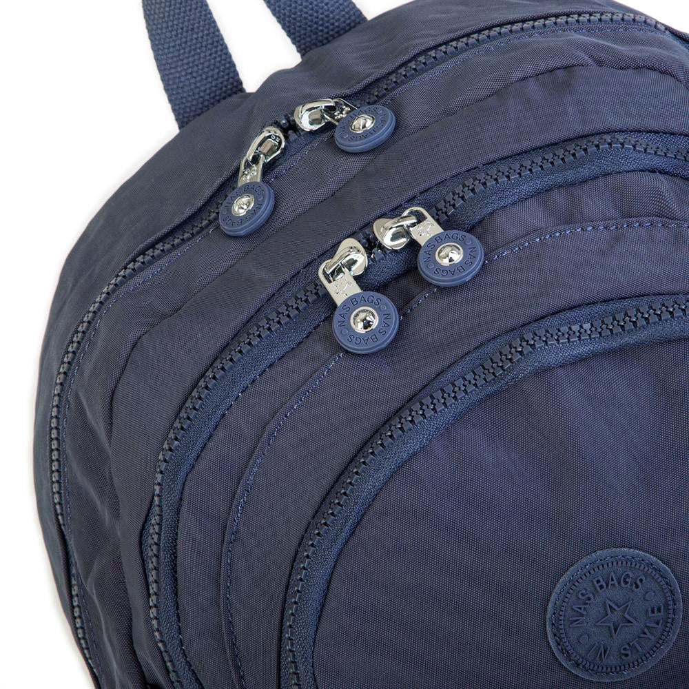Nas Bag Unisex Zararlı Kimyasal İçermeyen Waterproof Sırt Çantası Füme 