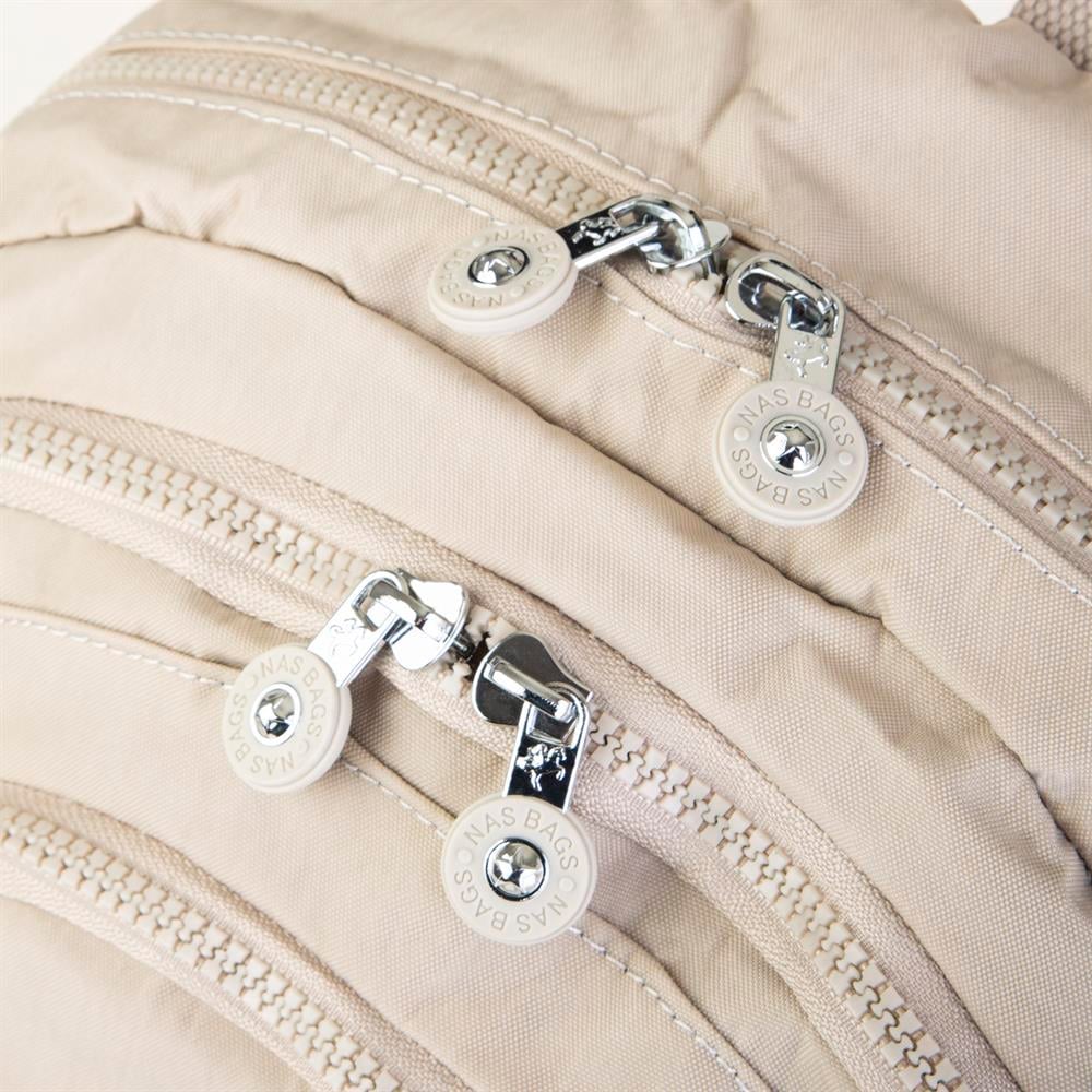 Nas Bag Unisex Zararlı Kimyasal İçermeyen Waterproof Sırt Çantası Kum