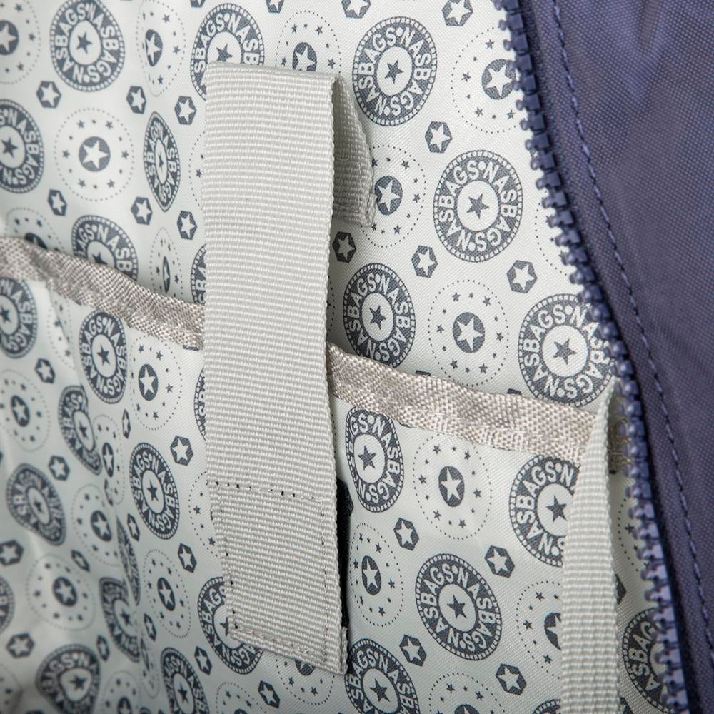 Nas Bag Unisex Zararlı Kimyasal İçermeyen Waterproof Sırt Çantası Füme 
