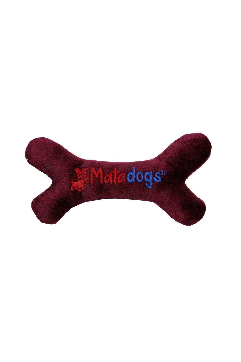 Mata Dogs Mini Bone Sesli, Peluş, Nakışlı Köpek Oyuncağı 18  Cm