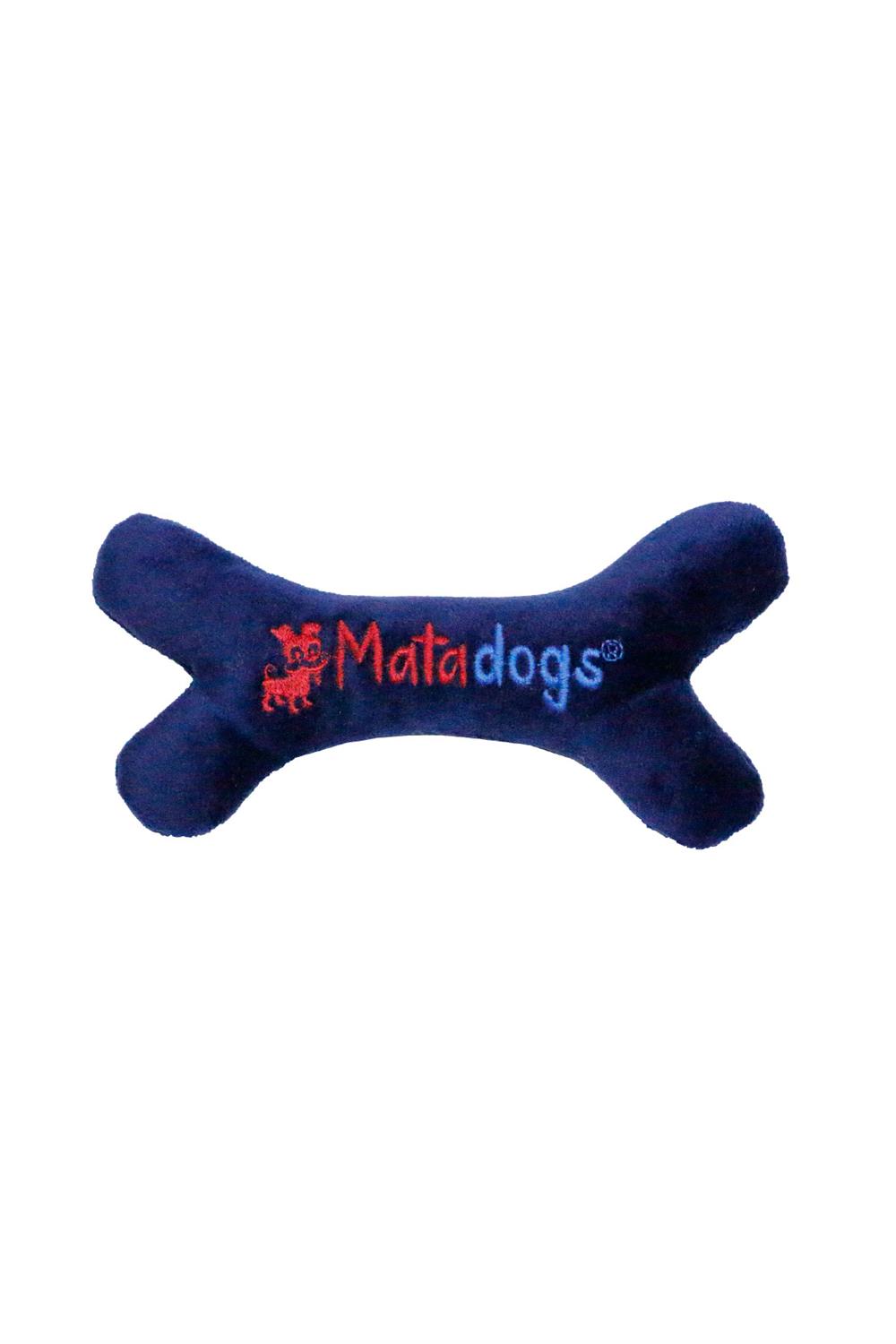 Mata Dogs Mini Bone Sesli, Peluş, Nakışlı Köpek Oyuncağı 18  Cm