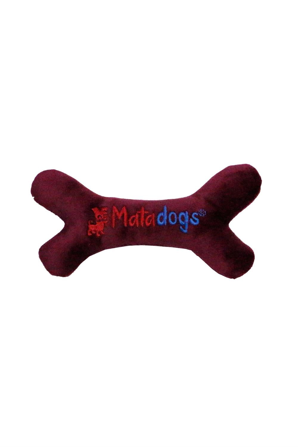 Mata Dogs Mini Bone Sesli, Peluş, Nakışlı Köpek Oyuncağı 18  Cm
