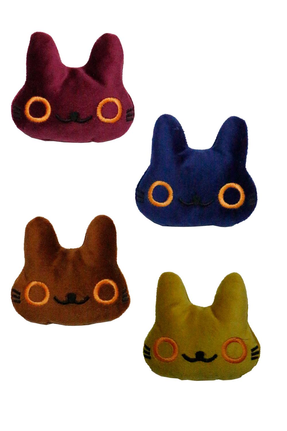 Matatabi Cats Caty Çıngıraklı Peluş Kedi Oyuncağı Matatabi İçerikli