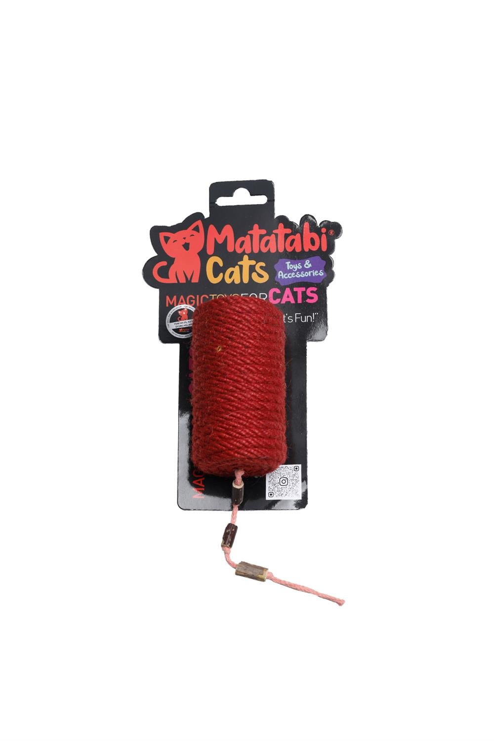 Matatabi Cats Rull Mini Kedi Tırmalaması - Matatabi İçerikli 15 x 5 Cm