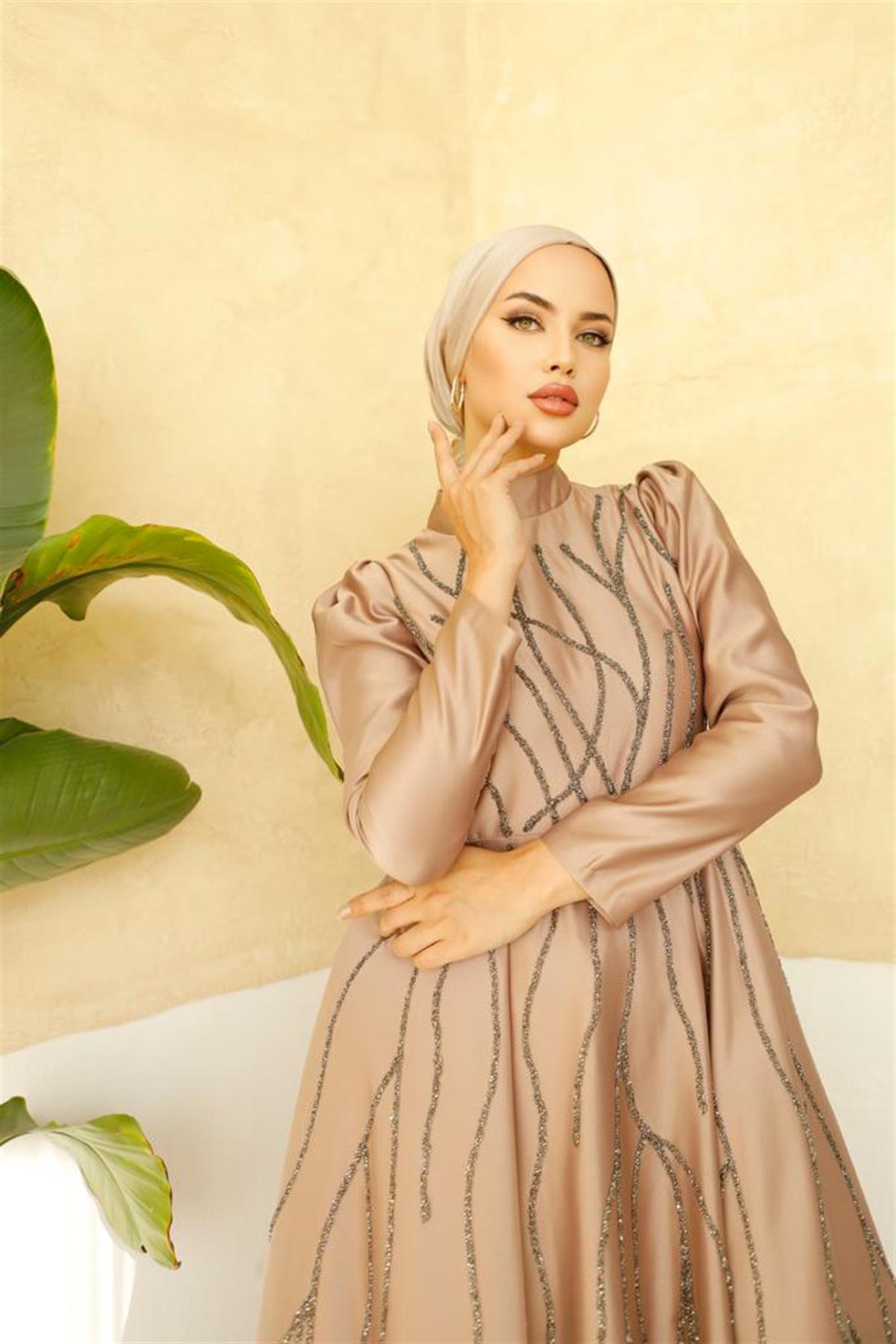 Amy –  Vizon Abiye Elbise