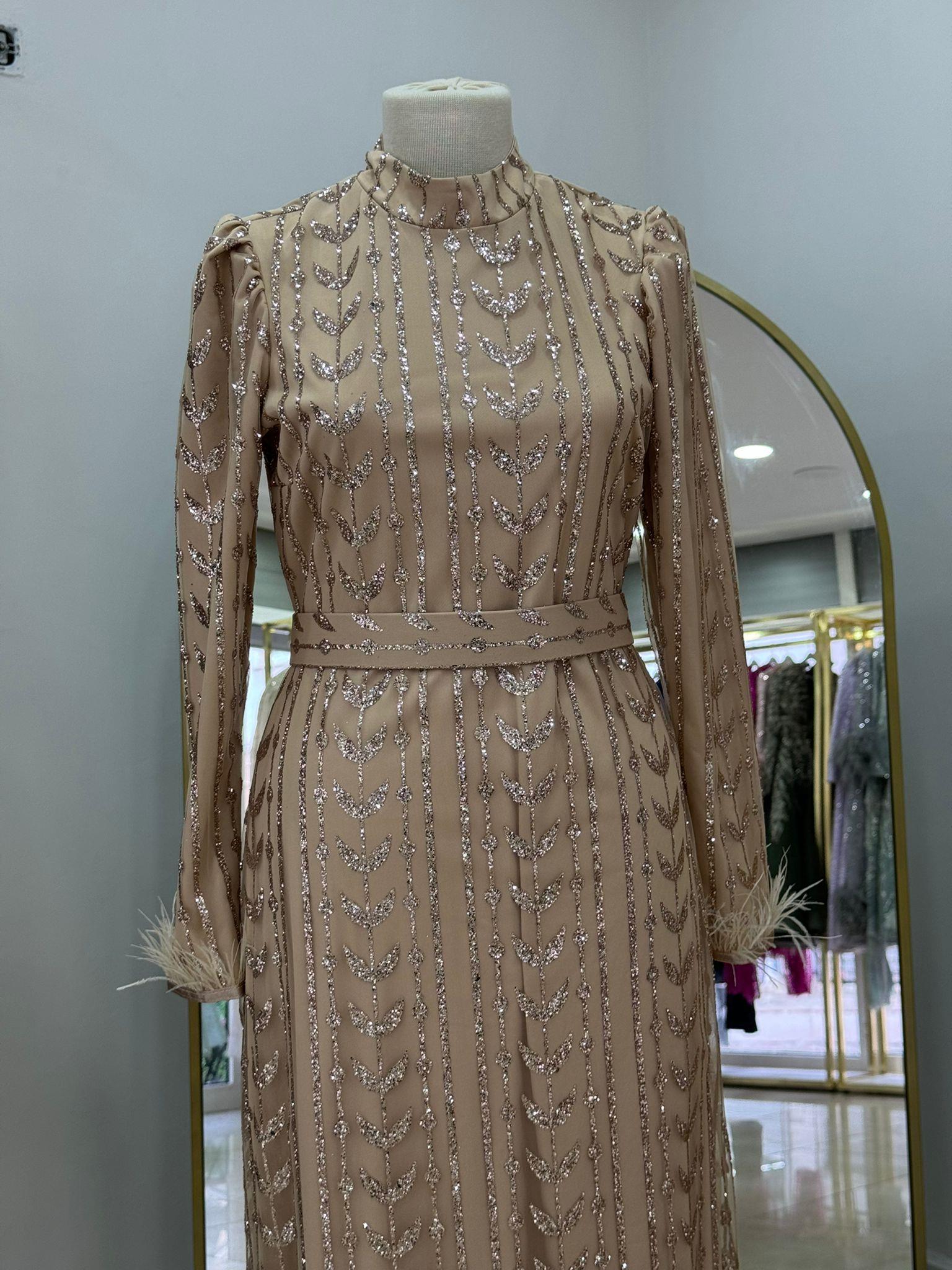 Beyza – Bej Abiye Elbise