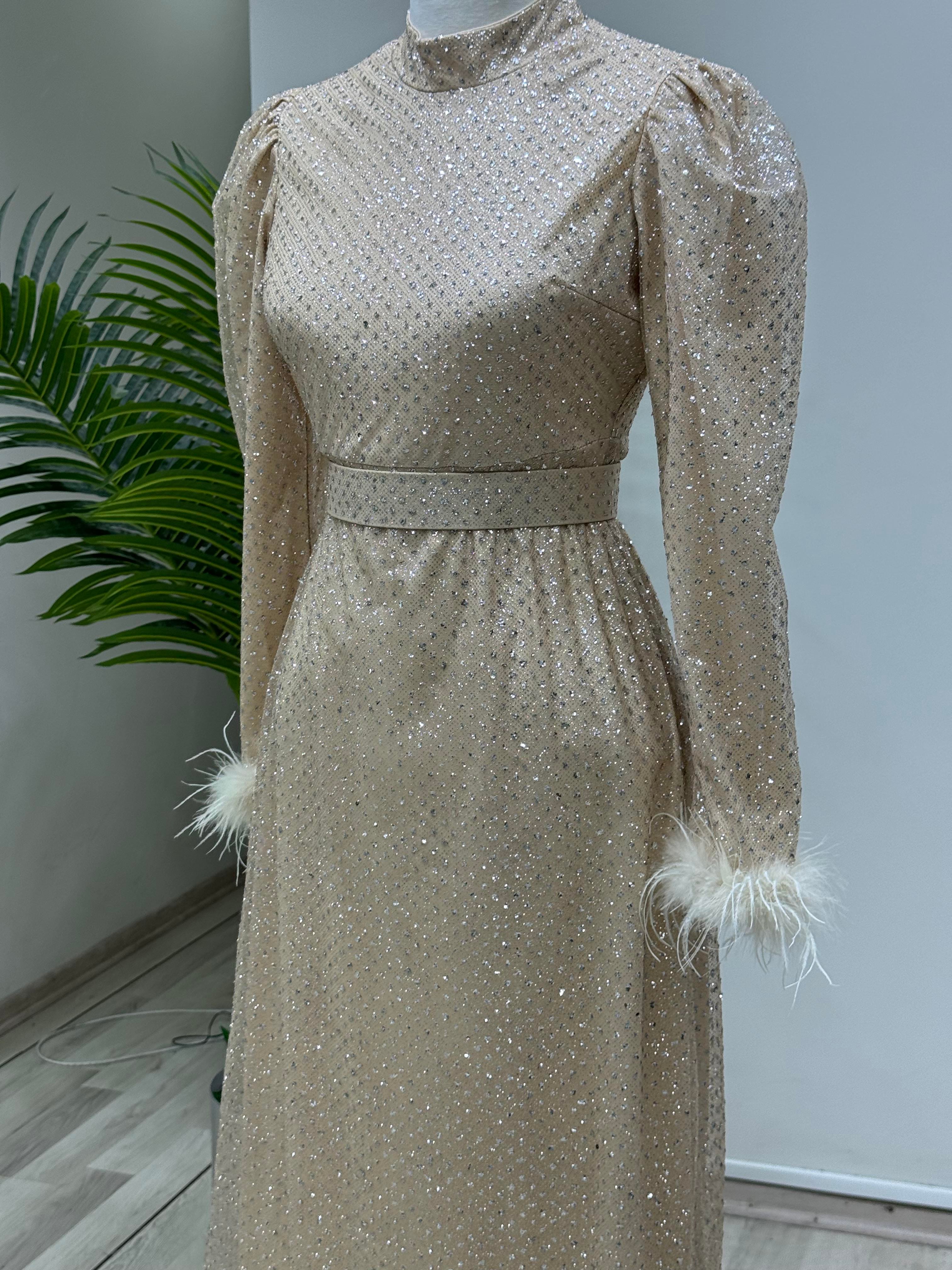Jana – Bej Abiye Elbise