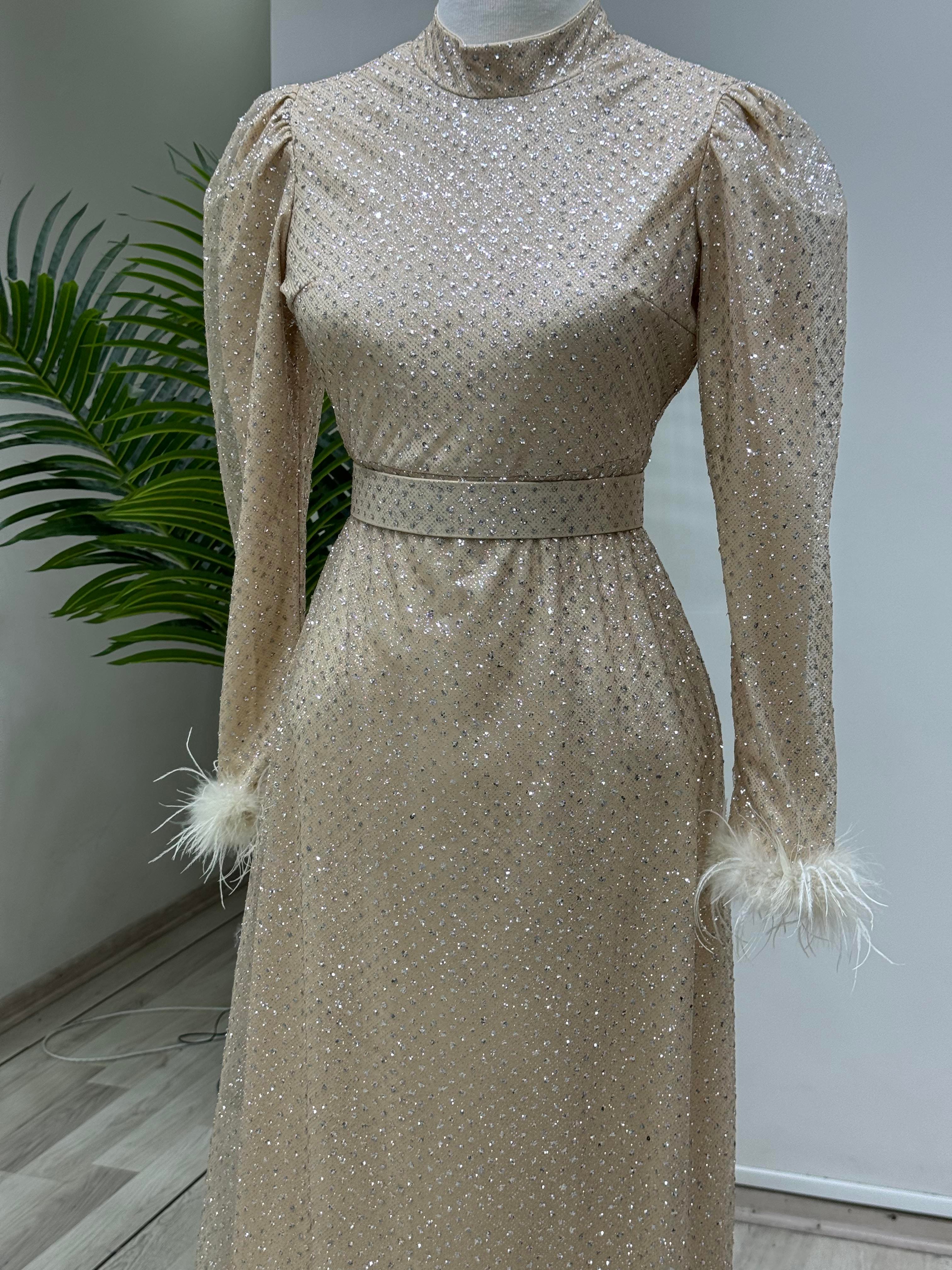 Jana – Bej Abiye Elbise