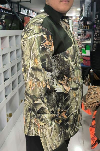 Duck Commander  Orman Desenli Avcı Gömlek
