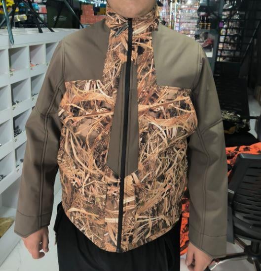 Duck Commander  Saz Desenli SoftShell Mont