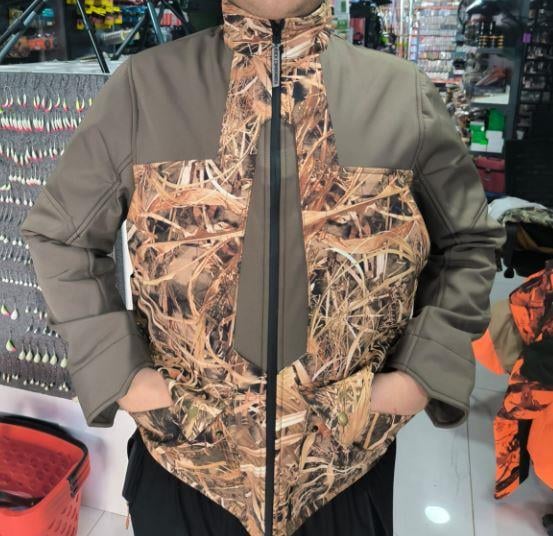 Duck Commander  Saz Desenli SoftShell Mont